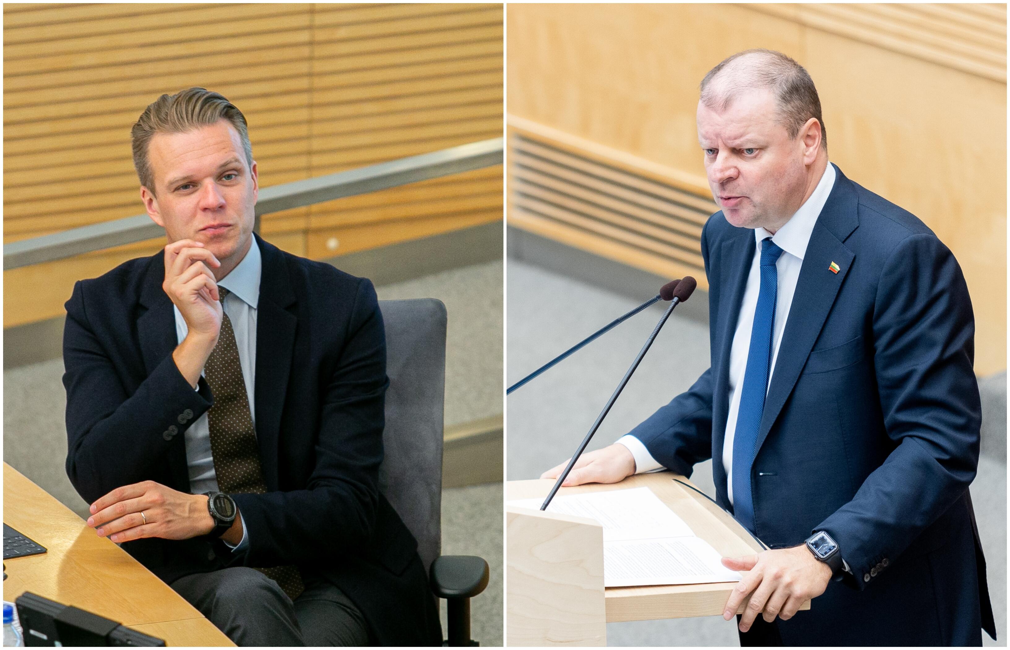 Skirtingai: S. Skvernelis, nors ir jo politinėje biografijoje buvo skandalų, turi prigimtinę savybę pelnyti aukštus reitingus, priešingai nei G. Landsbergis, turėjęs prigimtinį antireitingą.