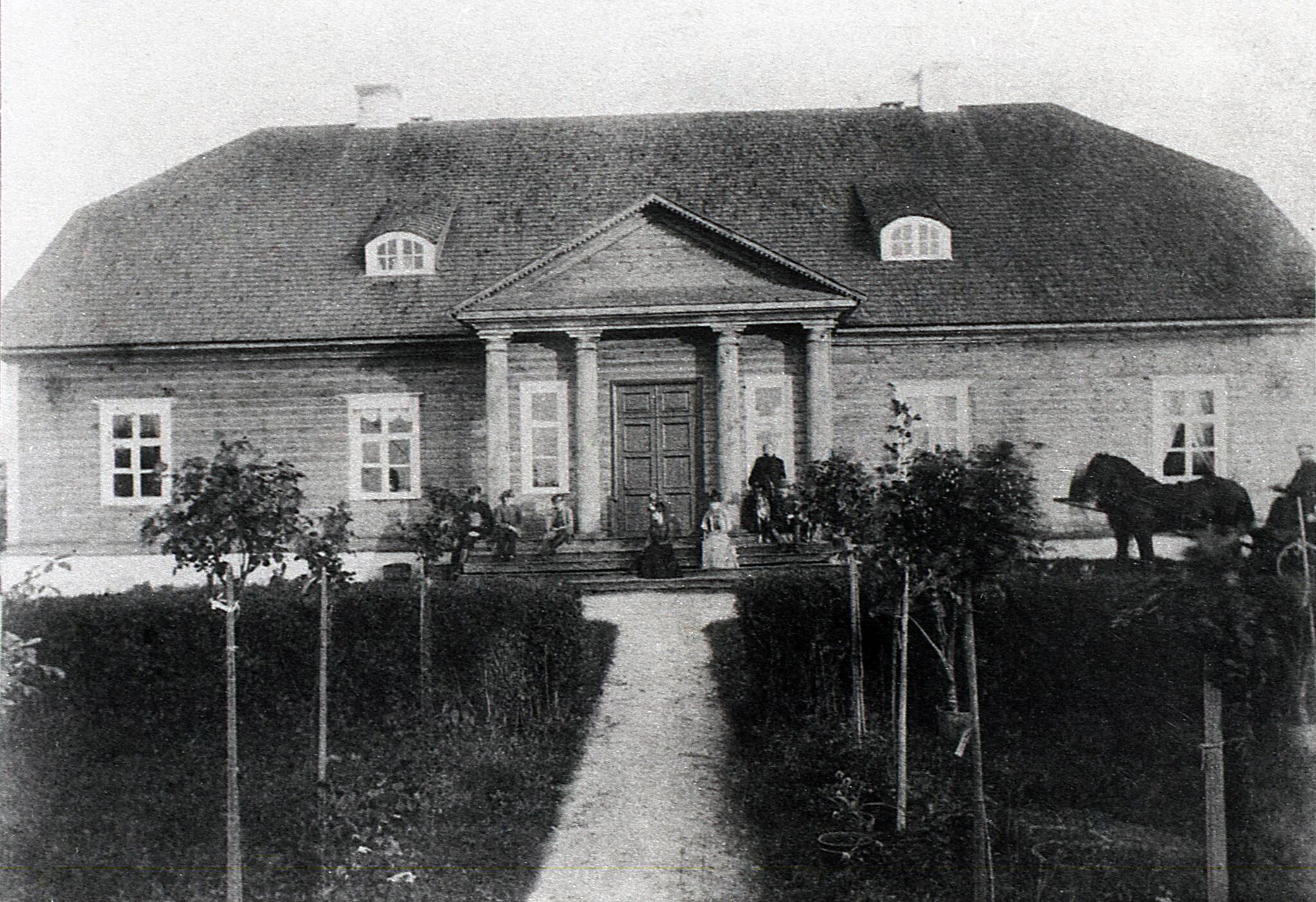 Jokūbavo dvaras. XX a. pradžia. 
