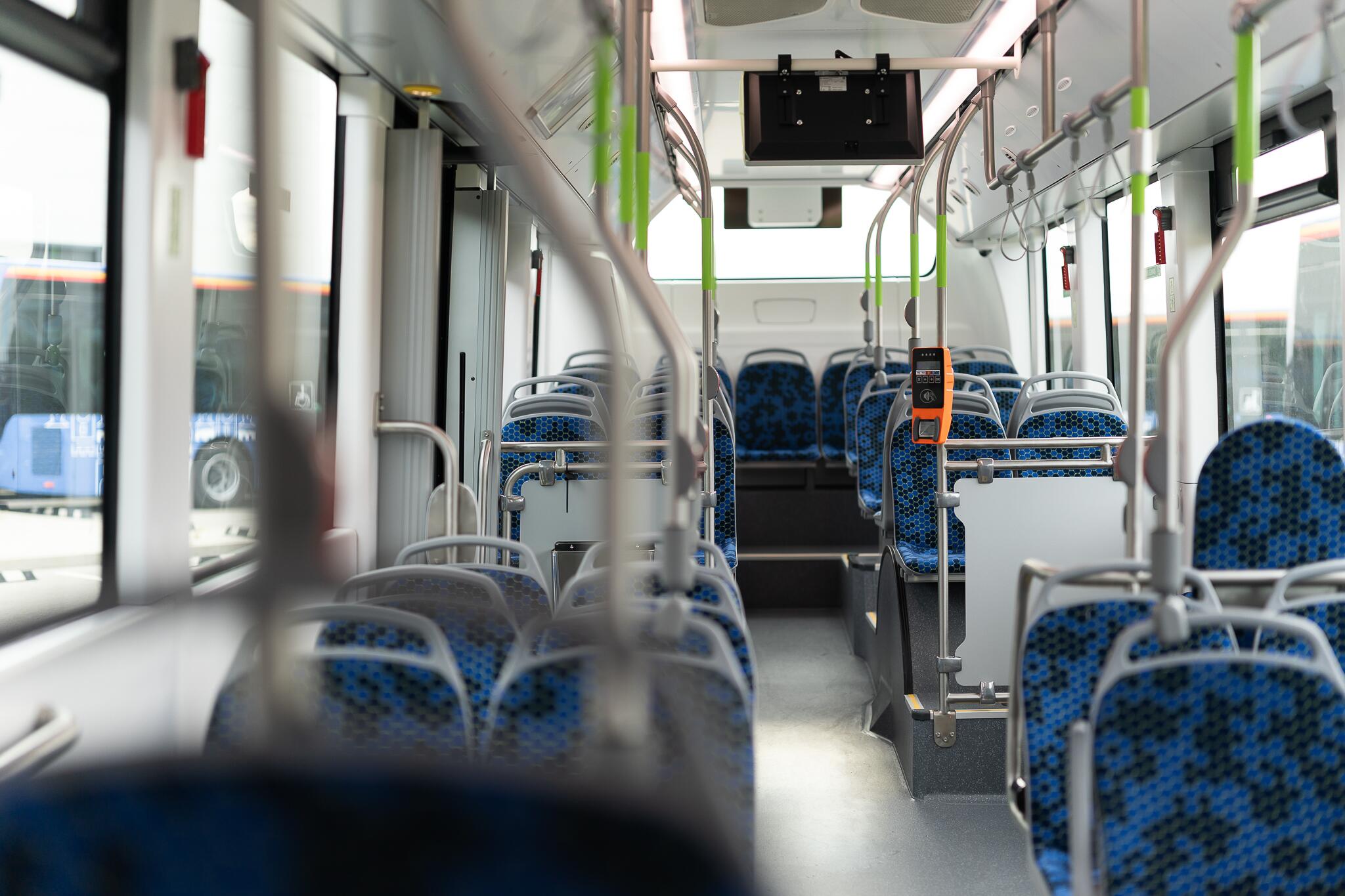 „Irizar ie bus“ salonas.