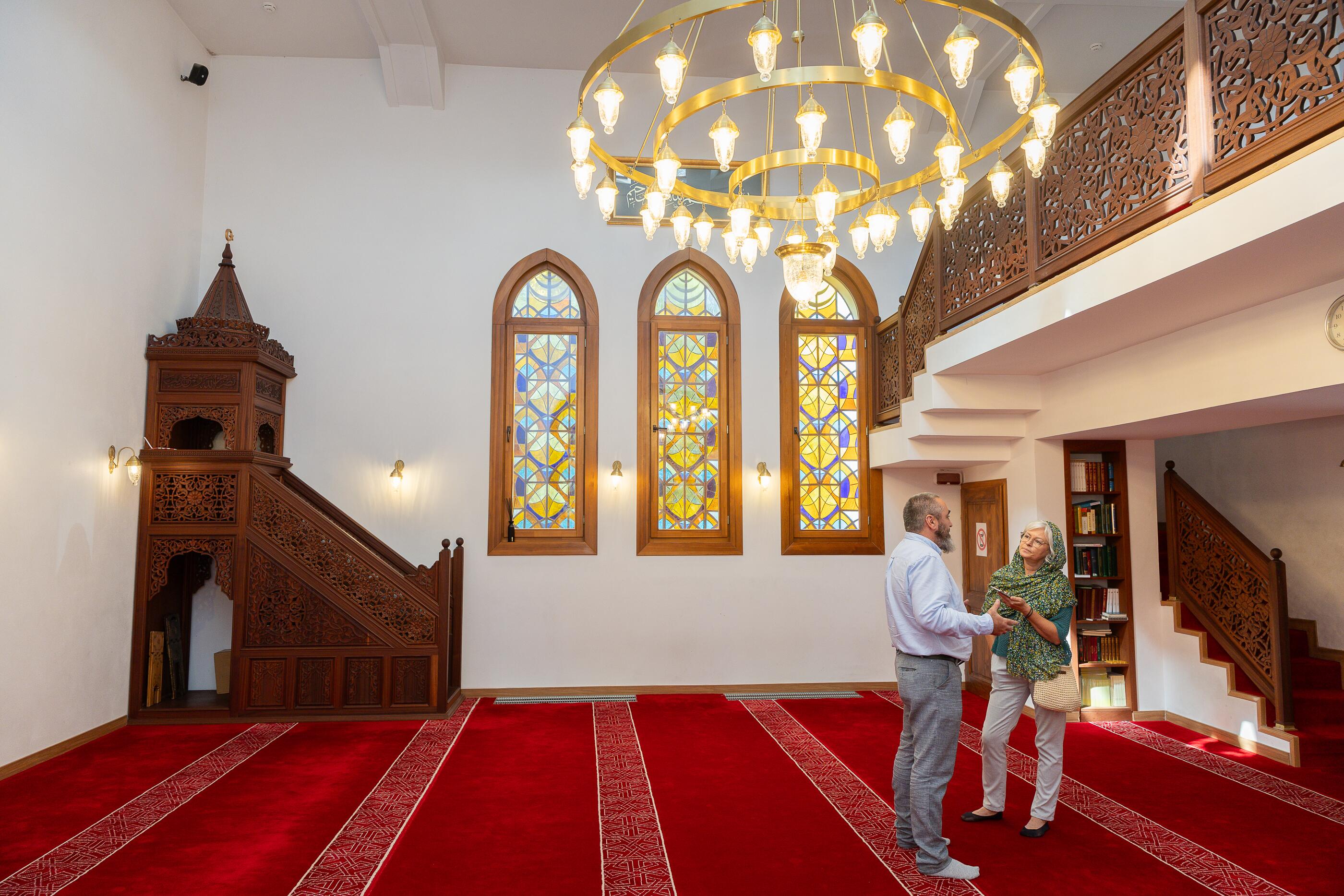 Paskirtis: mečetė skirta ne tik melstis, bet ir musulmonų bendruomenės susitikimams.