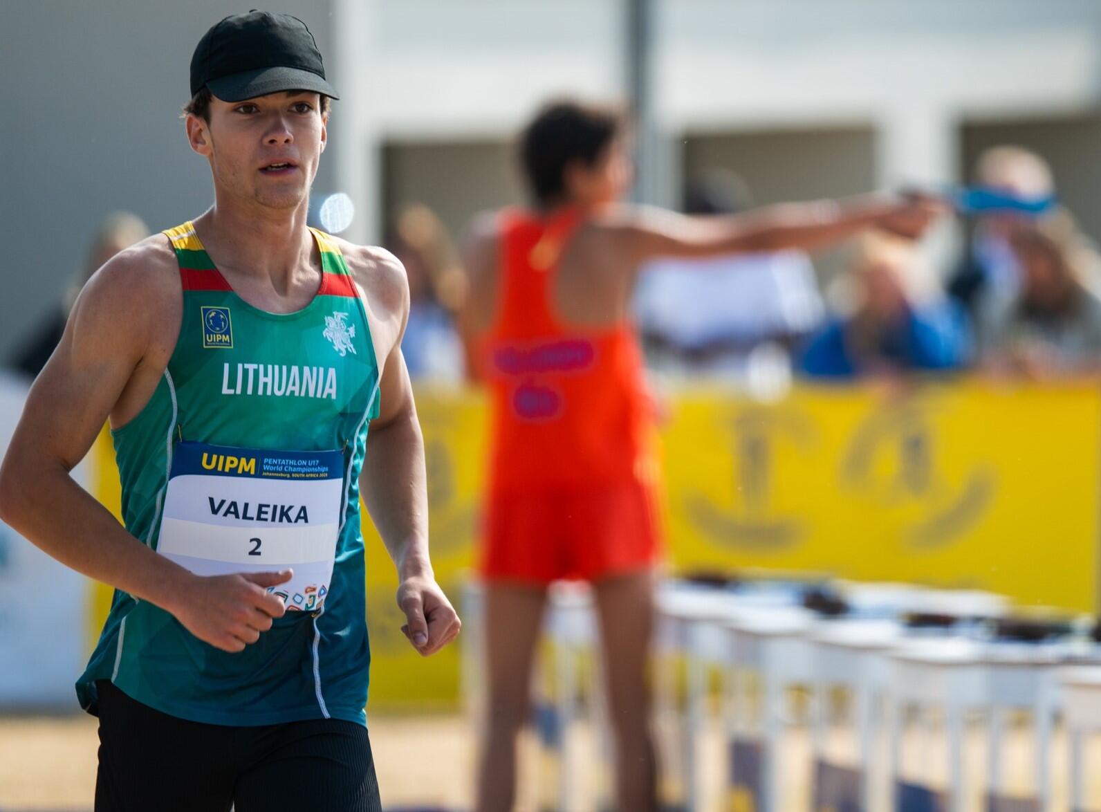 Favoritas: L. Valeika – Europos jaunių (iki 17 m.) šiuolaikinės penkiakovės čempionas.
