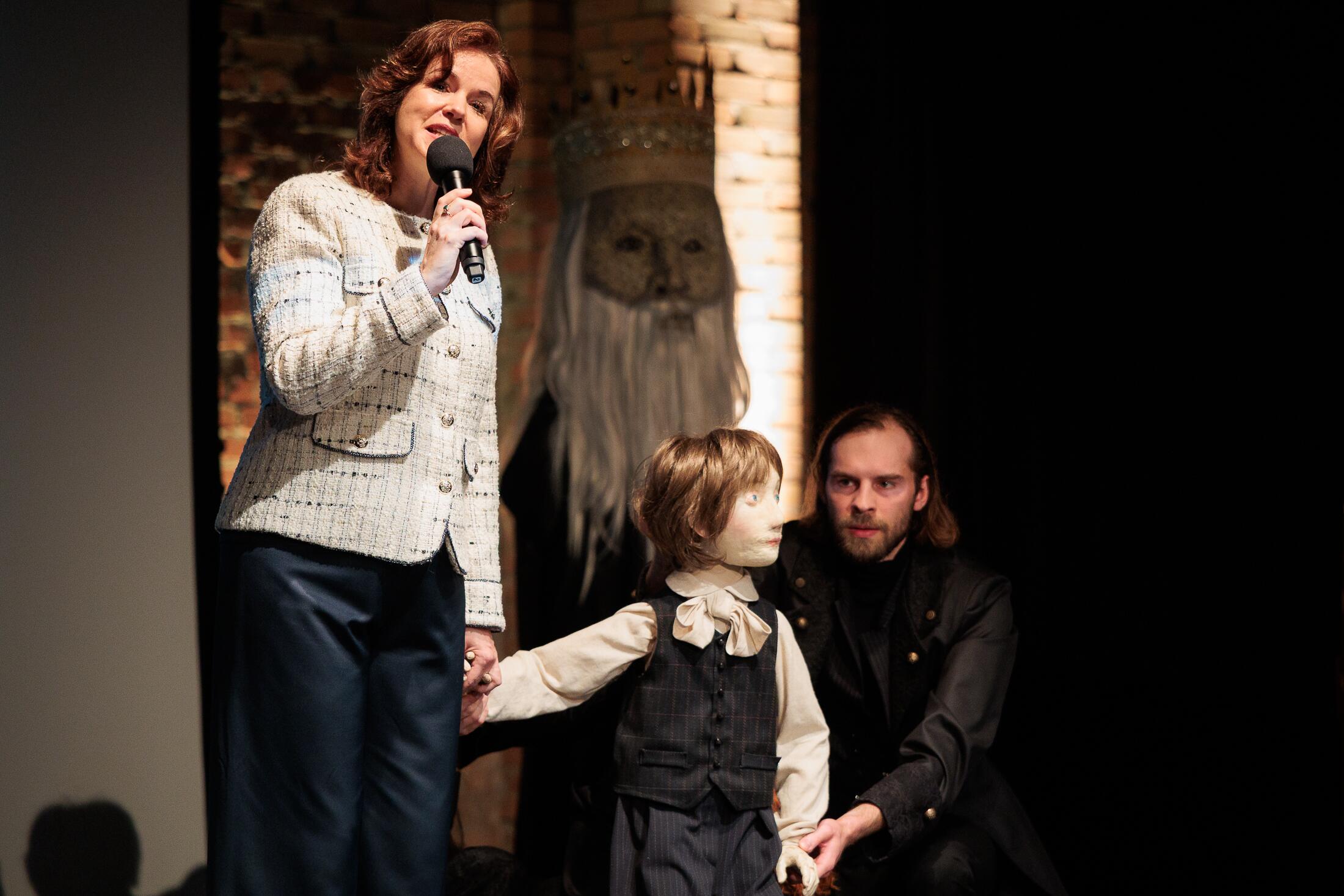 Bičiulis: R. Bartninkaitę į sceną palydėjo Kastukas, kurį bus galima pamatyti ir Kauno valstybiniame lėlių teatre.