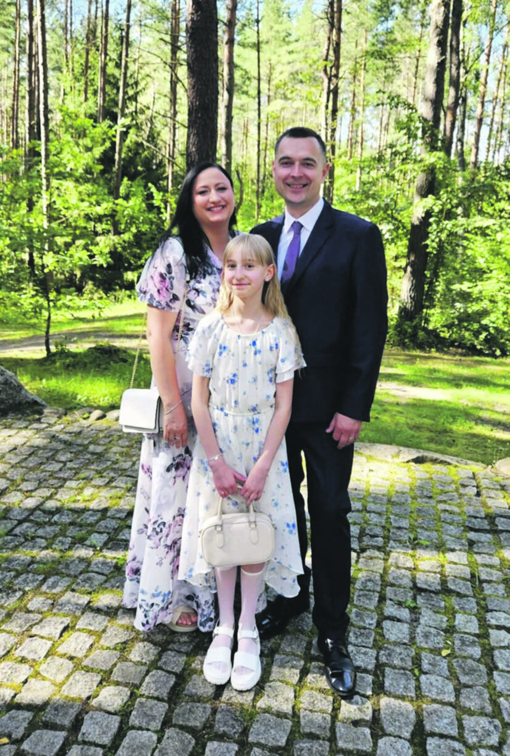 Laimė: jaunatviška ir šiuolaikiška Zinkevičių šeima nė akimirkos nesigailėjo palikę miestą.