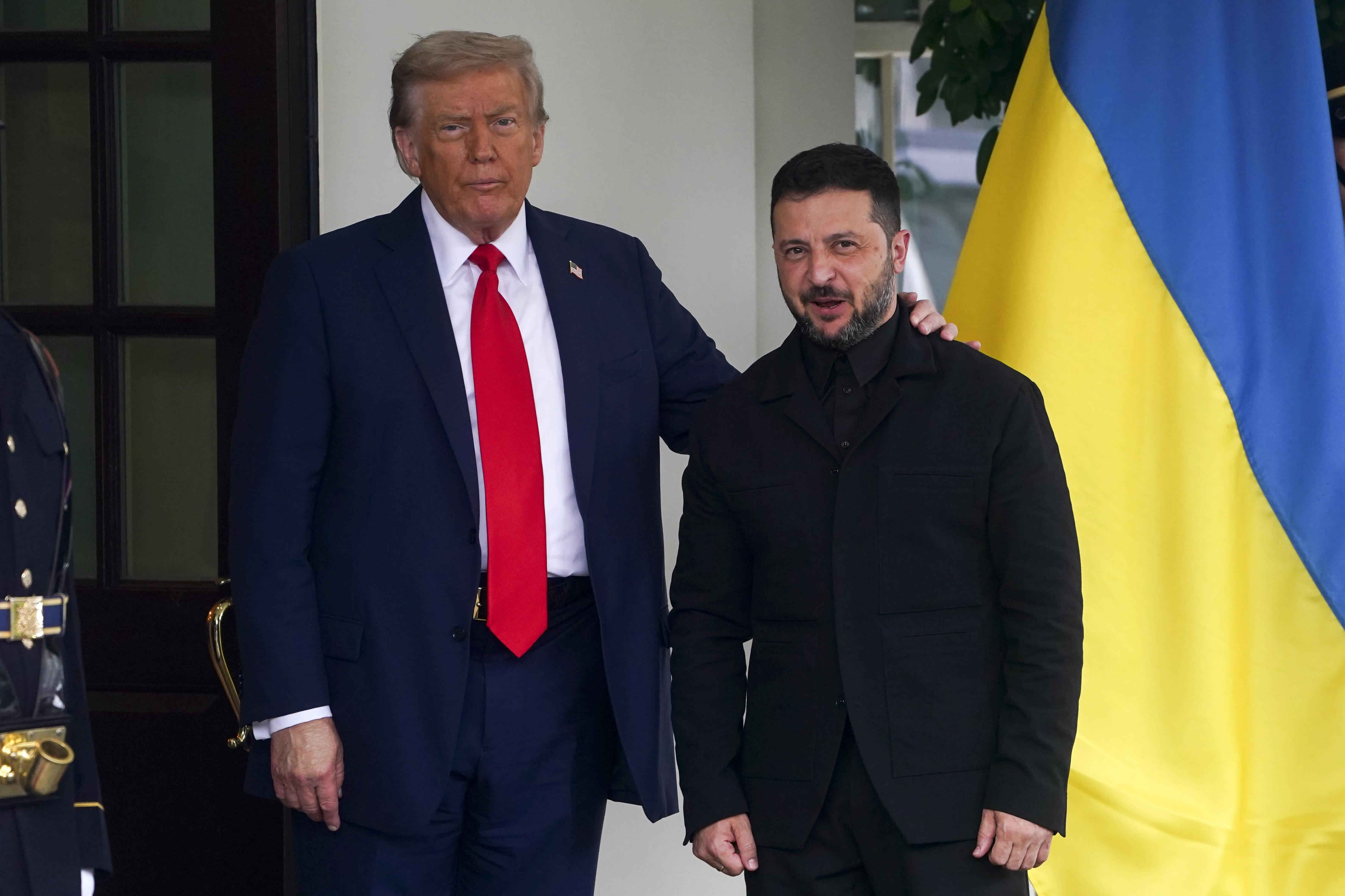 Donaldas Trumpas, Volodymyras Zelenskis 
