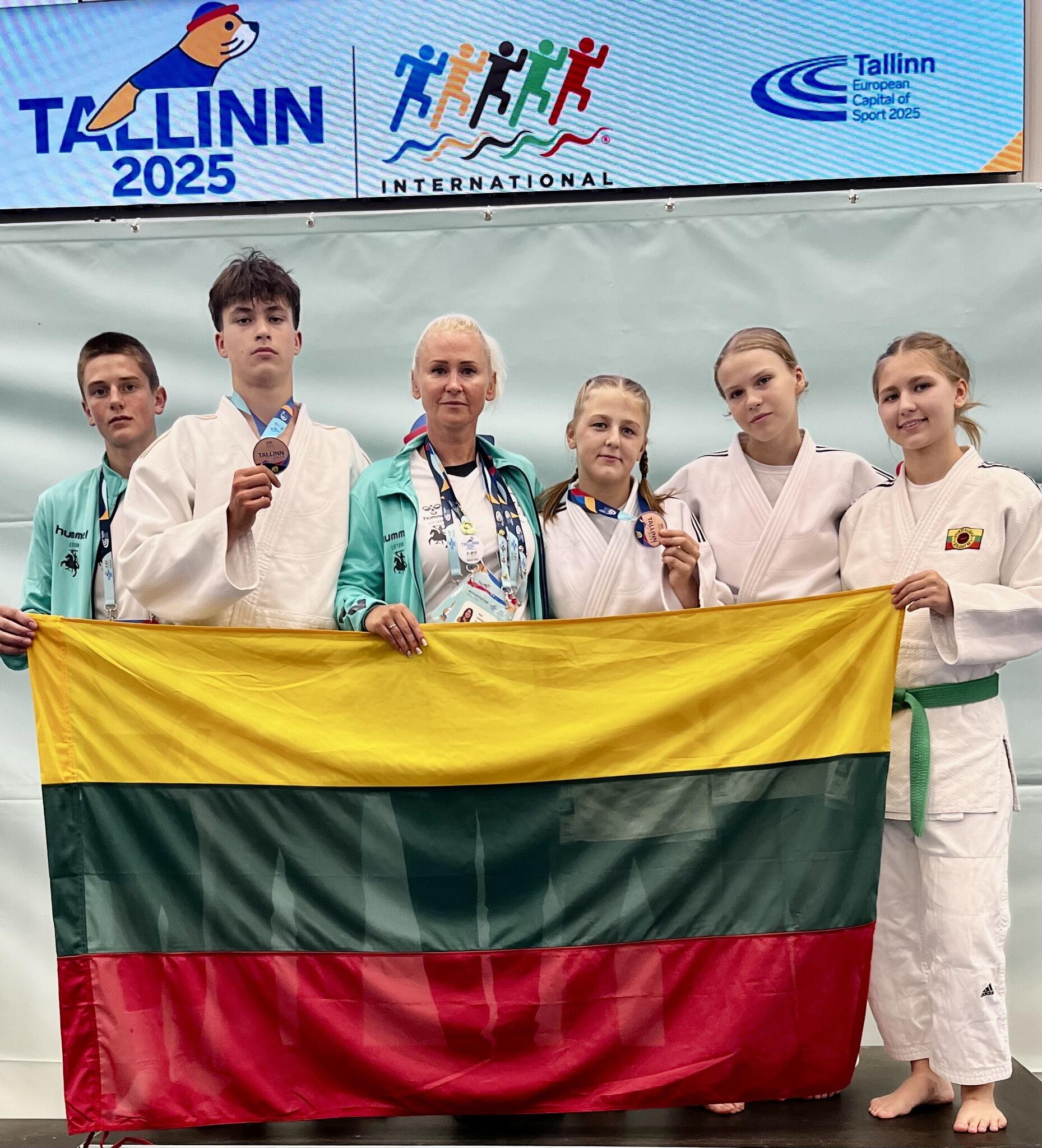 Laimėjimai: abu bronzos medaliai buvo iškovoti jau pirmąją varžybų dieną Talino „Kalev“ sporto komplekse vykusiose dziudo kovose.