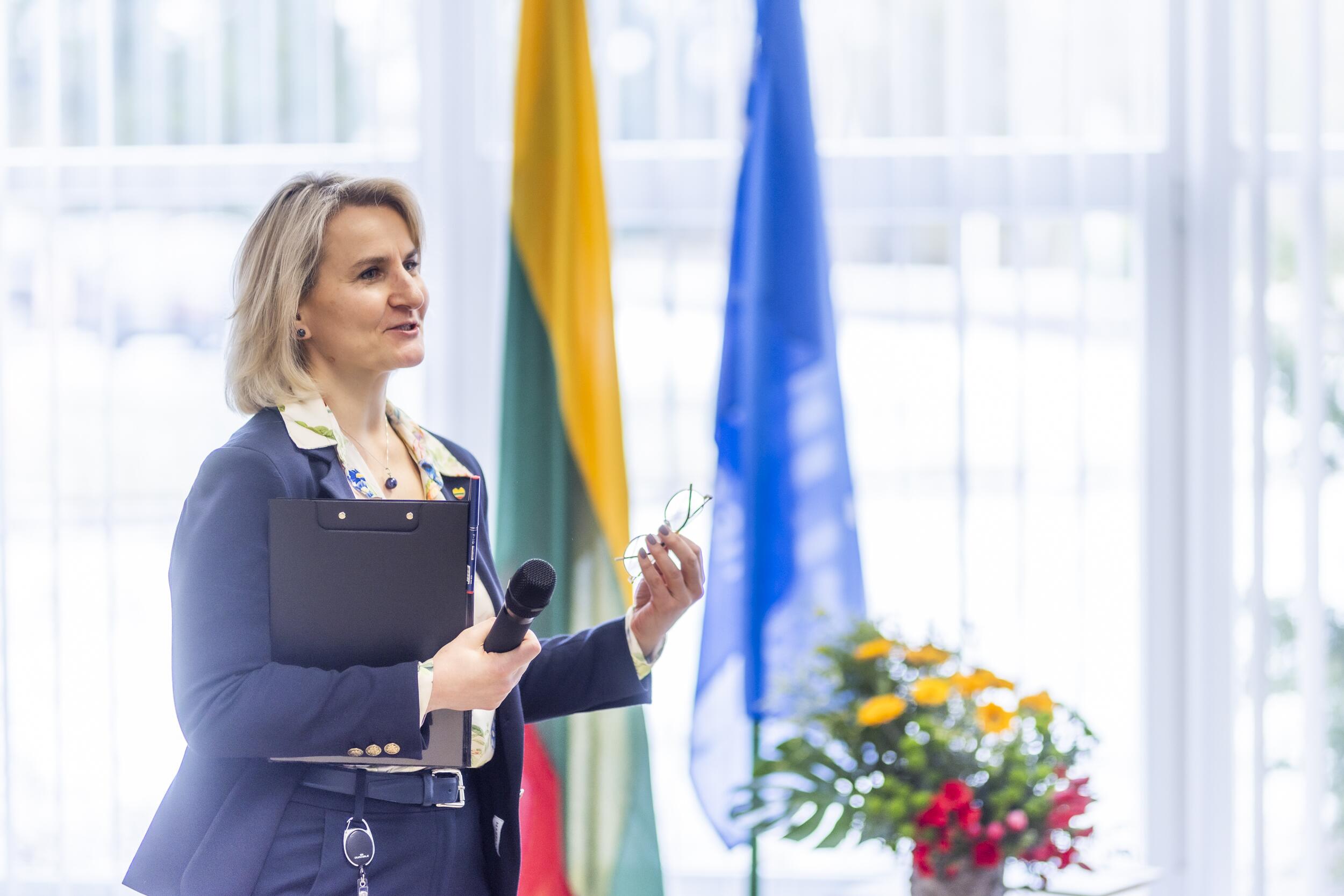 Reikšmė: „Ignitis gamybos“ vadovė A. Sungailienė sako, kad parama bendruomenėms yra natūralus žingsnis bendrovės istorijoje.