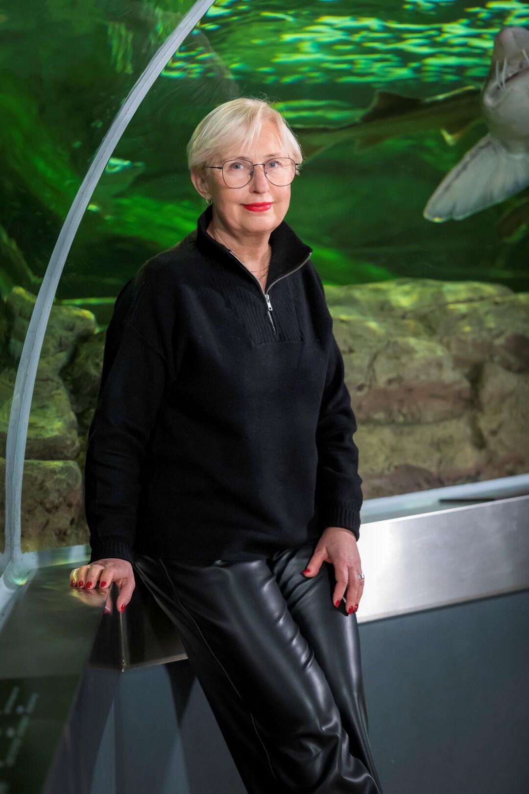 Muziejaus direktorė Olga Žalienė.