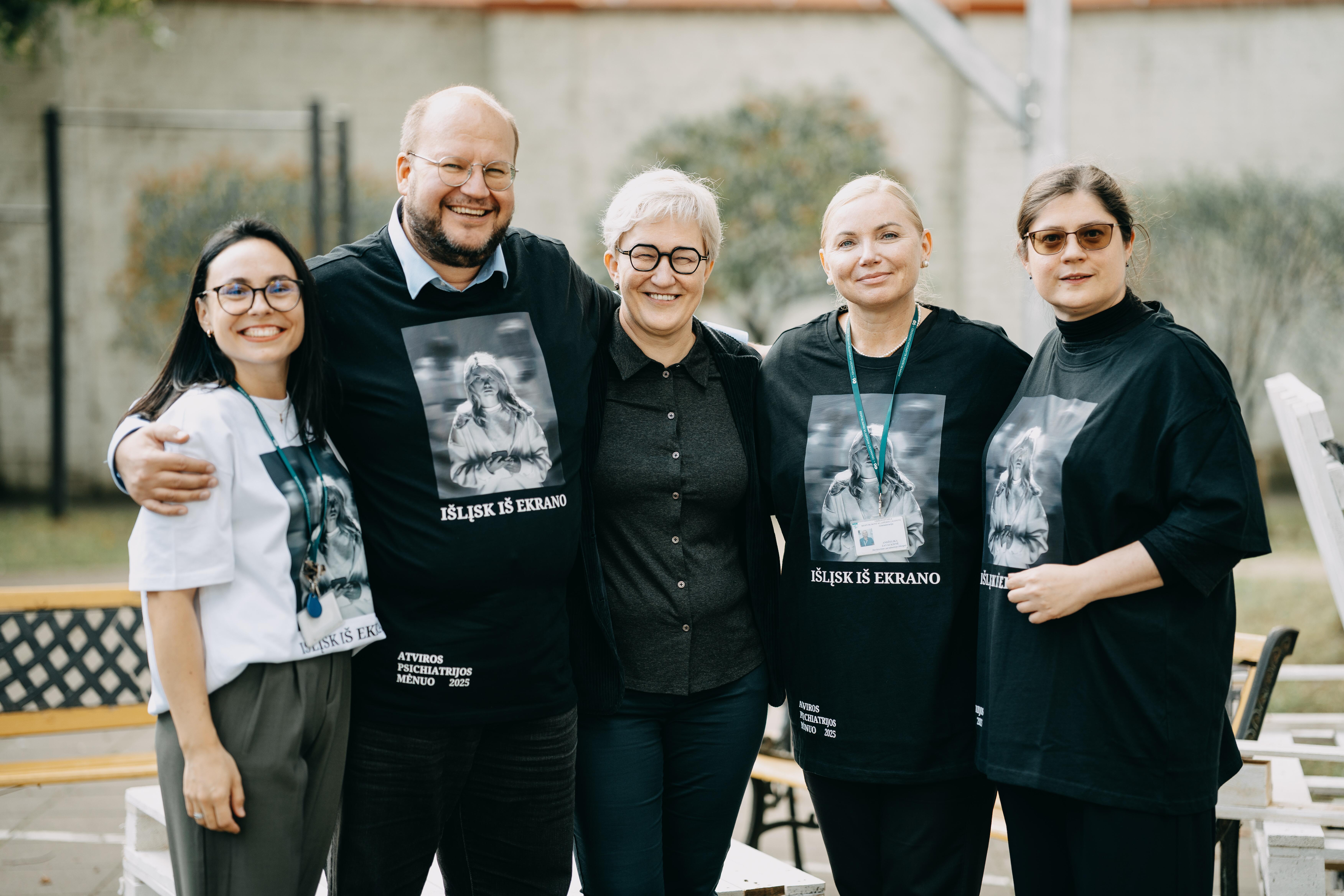 Tikslas: svarbiausia – skatinti visuomenę nebijoti kalbėti apie psichikos sveikatą (V. Jonauskienė,  M. Marcinkevičius, L. Šiaudvytytė, A. Zavackienė, N. Grigutytė).