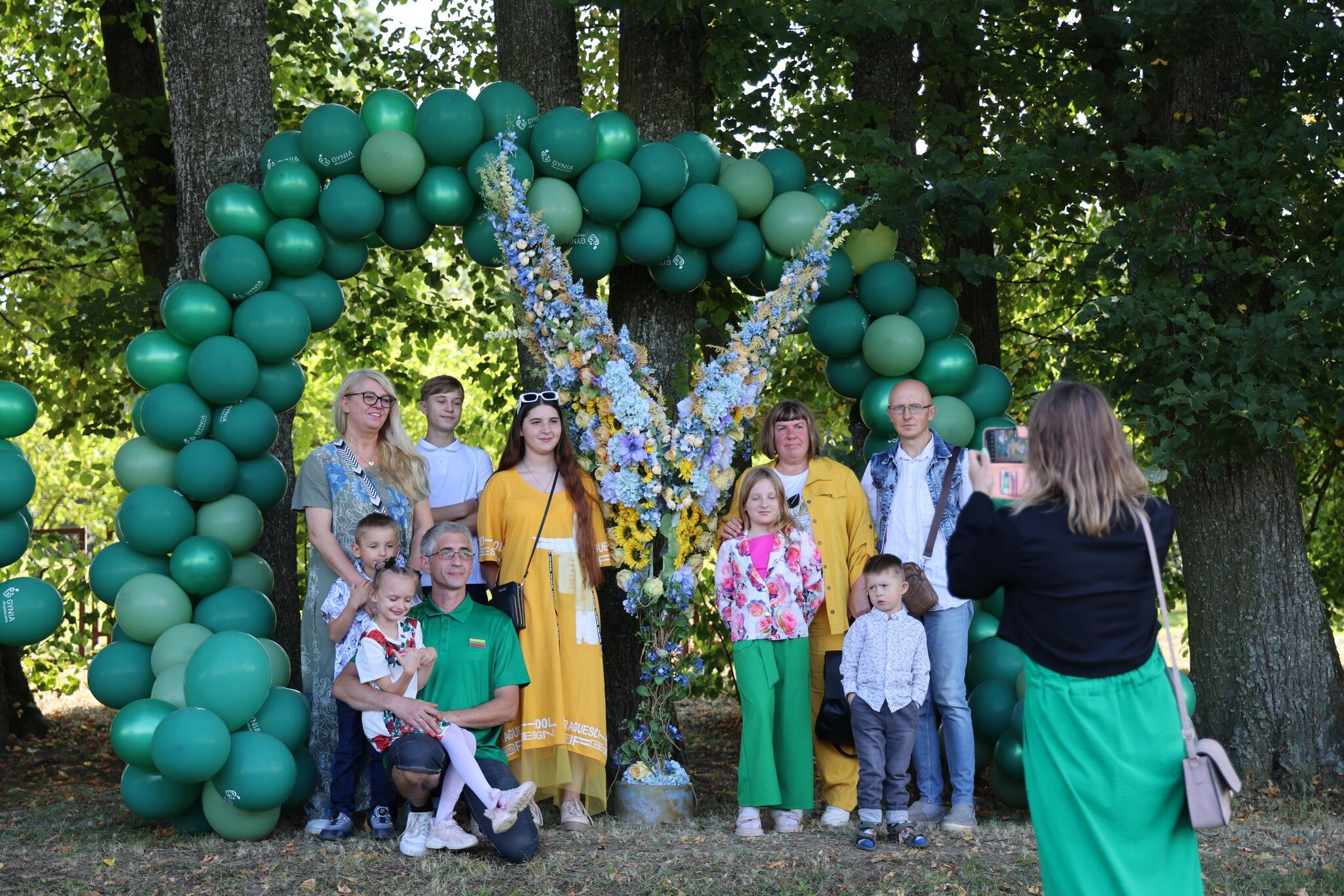 Šventė: geros nuotaikos netrūko nei vaikams, nei suaugusiesiems. 