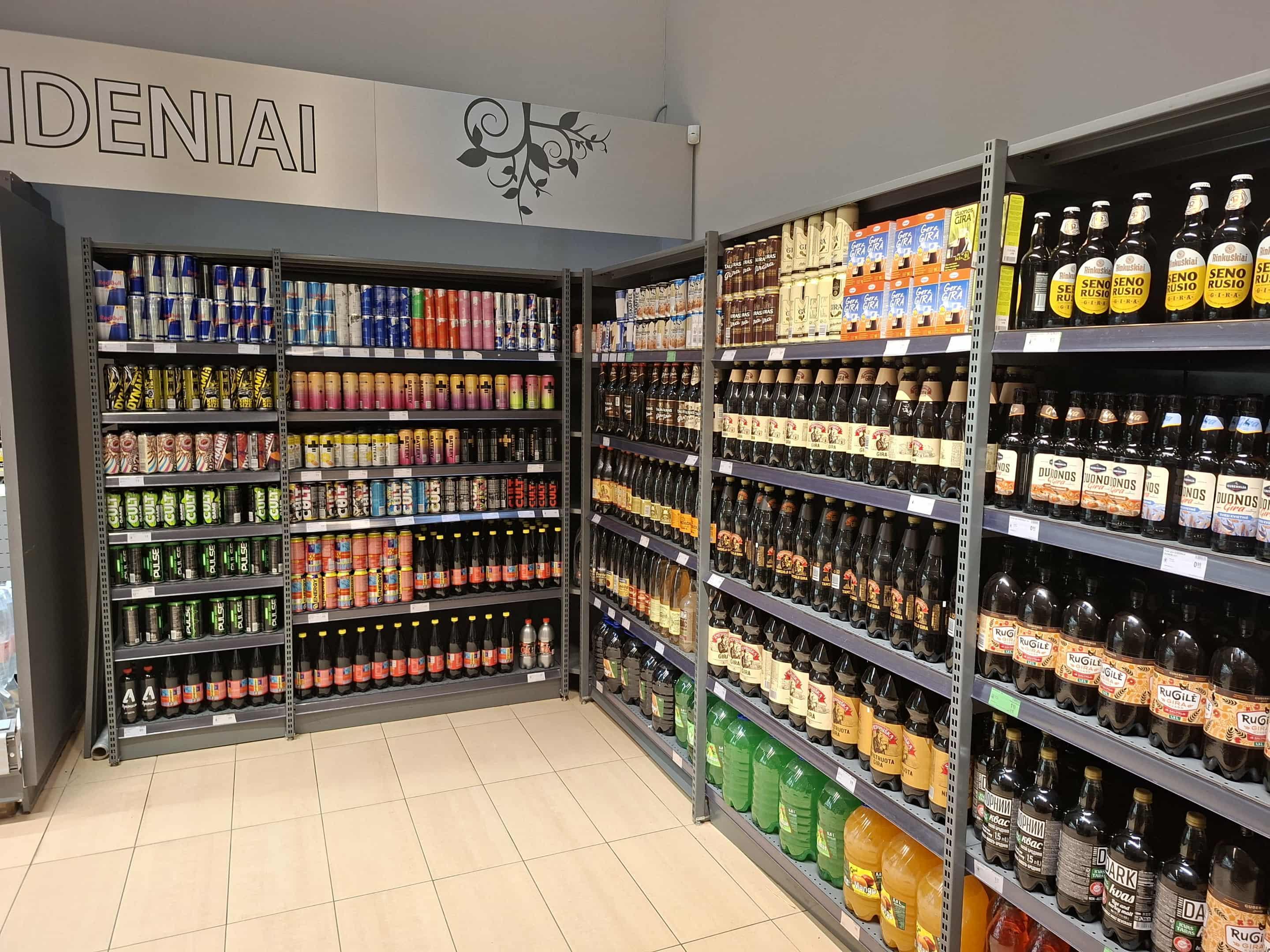 Paklausa: išrankiam giros pirkėjui „Norfoje“ siūloma rinktis iš Lietuvos, Latvijos, Lenkijos ir Ukrainos gamintojų produkcijos.