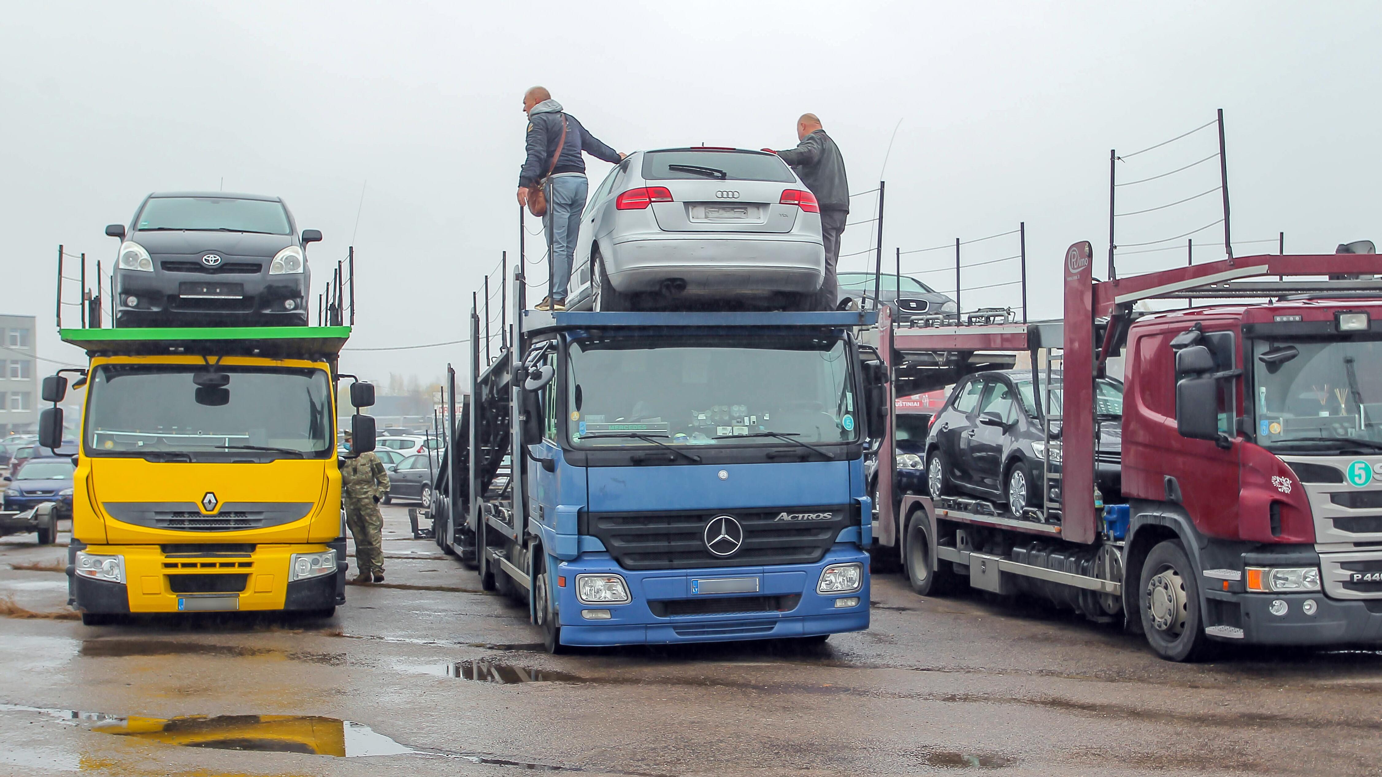 Nerealu: V. Naujanio teigimu, apie vogtų keturračių pardavimą Kauno automobilių turguje negali būti nė kalbos.