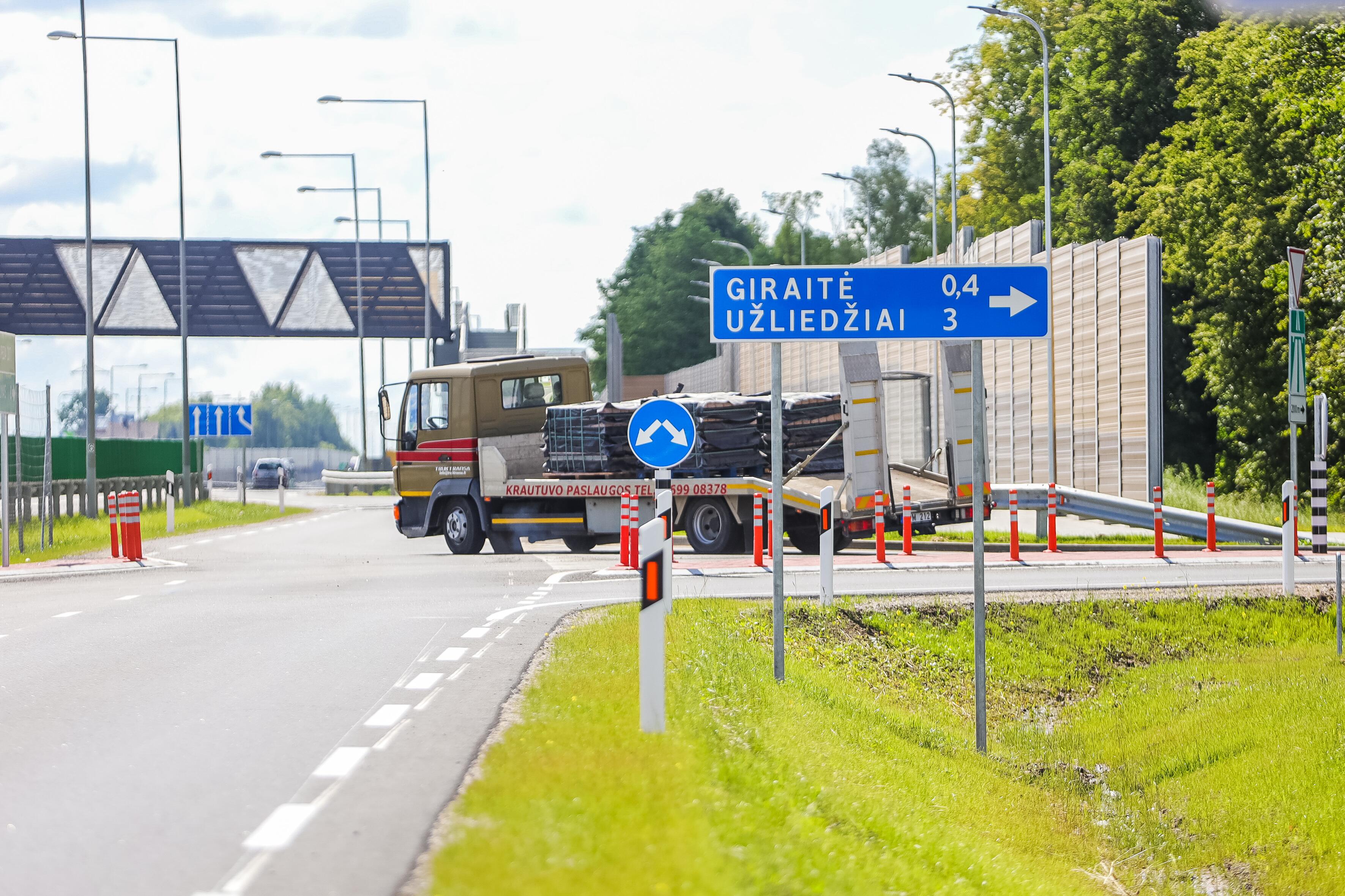Tinklas: Lietuvoje į TEN-T įtrauktas ir magistralinis kelias Vilnius–Kaunas–Klaipėda.