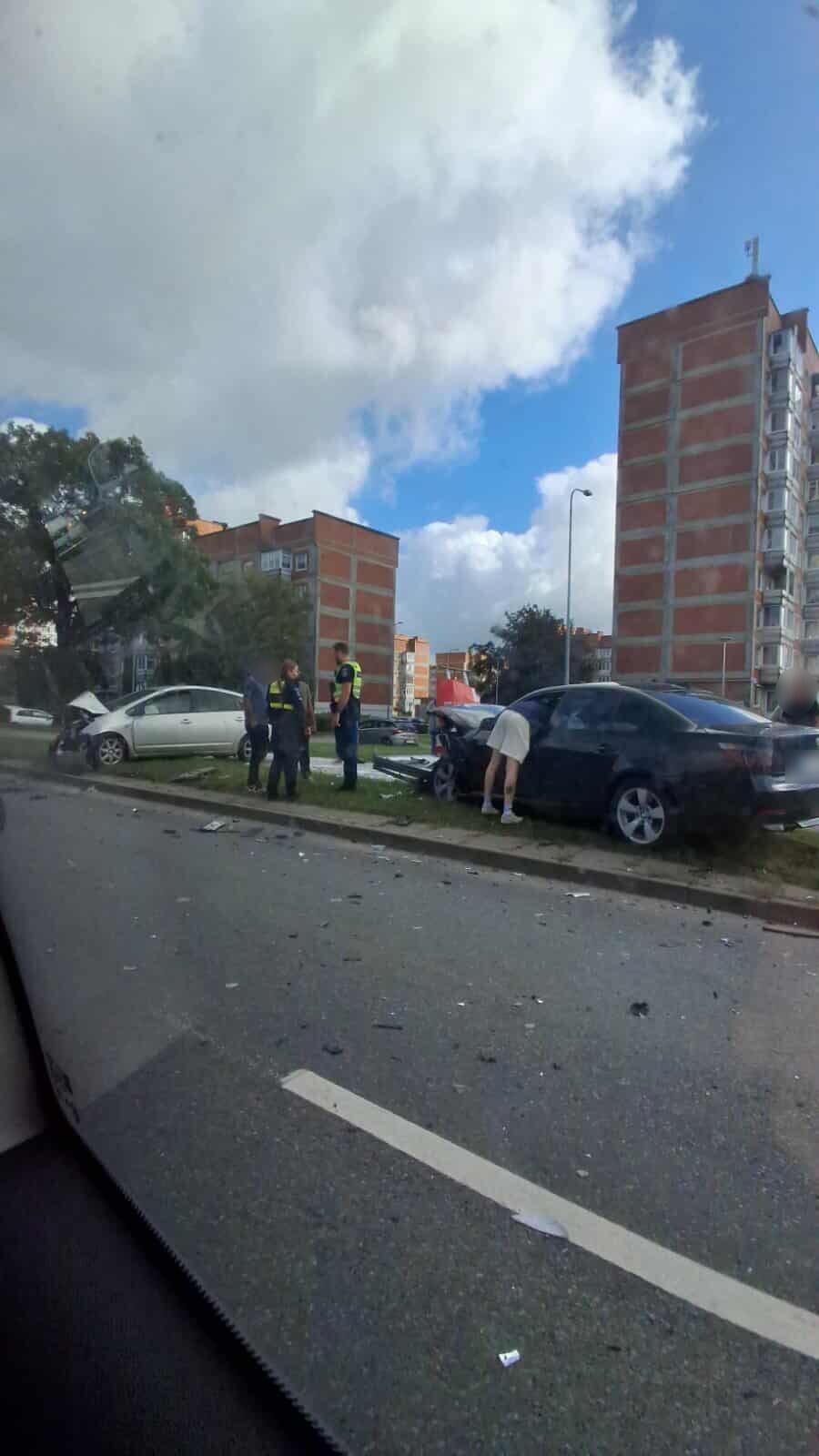 Nemalonumai: Smiltelės ir Reikjaviko g. sankryžoje dažnai nutinka įvairių eismo nelaimių.