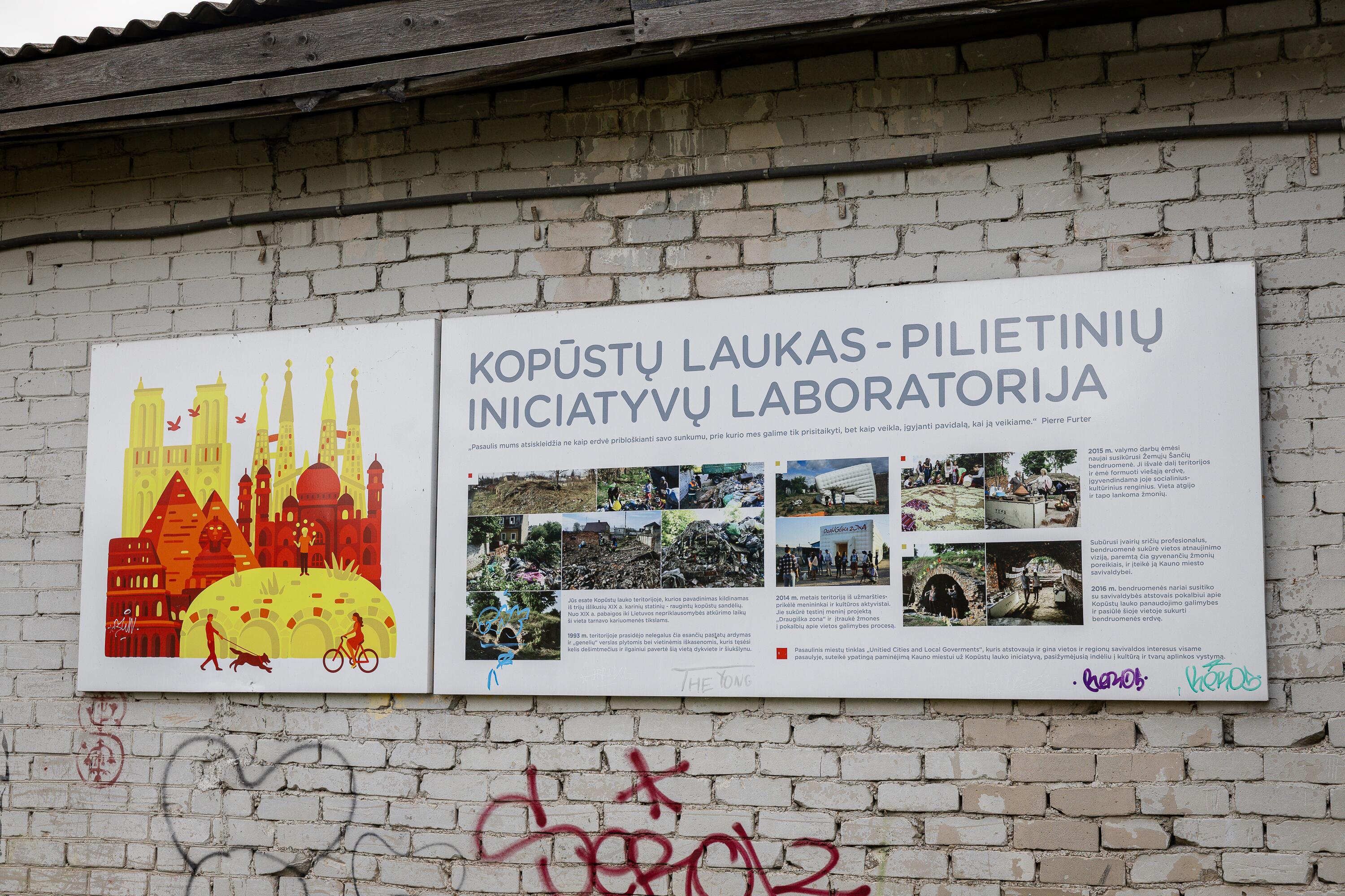 Veiklos: Kopūstų lauke Šančių bendruomenė rengė įvairius renginius.