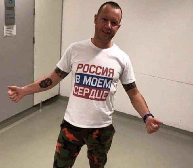 Fašistas: nors yra gimęs ir augęs Rygoje, A. Vabikas neslepia savo meilės Rusijos Federacijai ir jos agresyviai politikai.