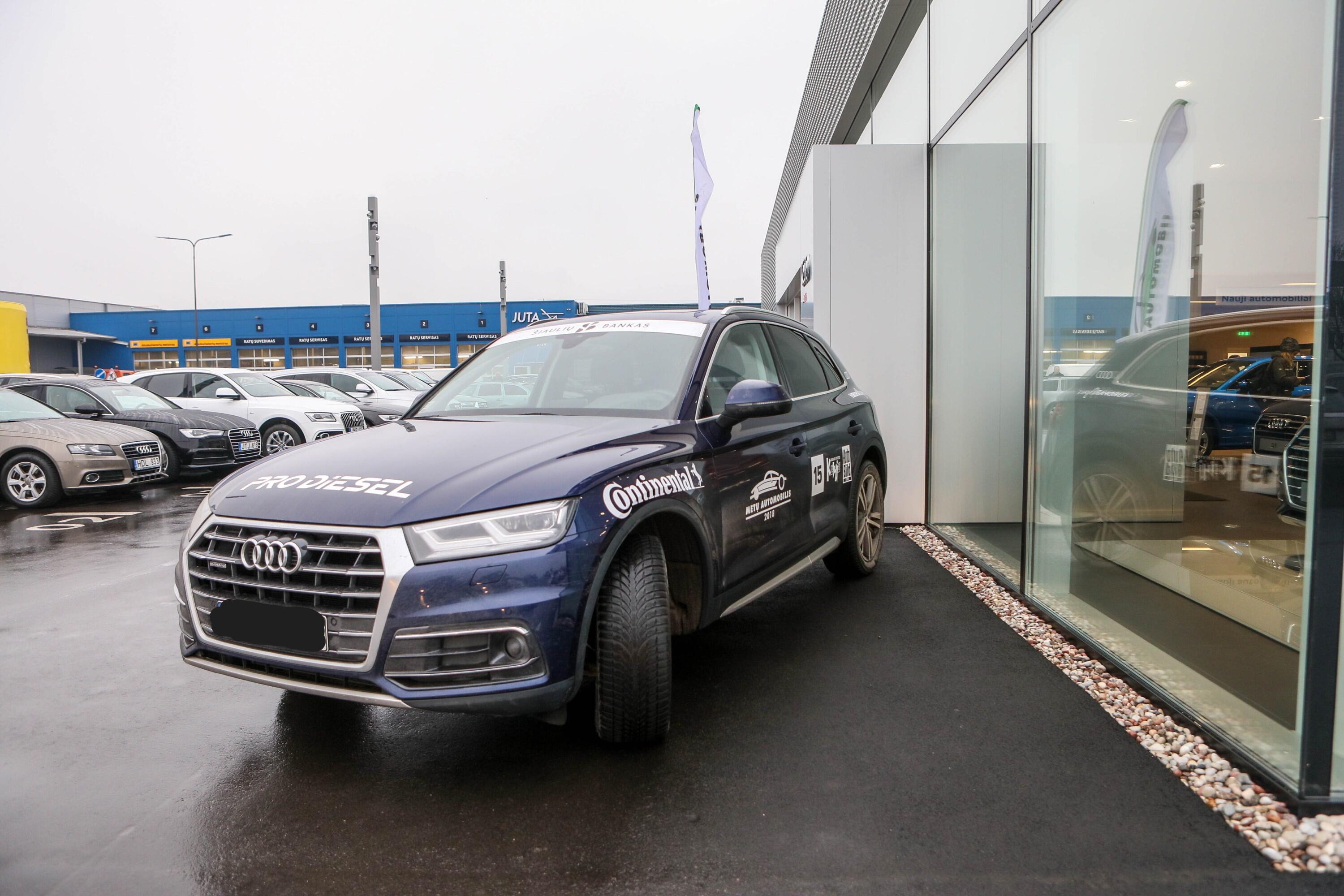 Galia: keturiais ratais varomam „Audi Q5“ žiemą bus išvažiuojamos net ir visiškai nevalytos miesto gatvės.