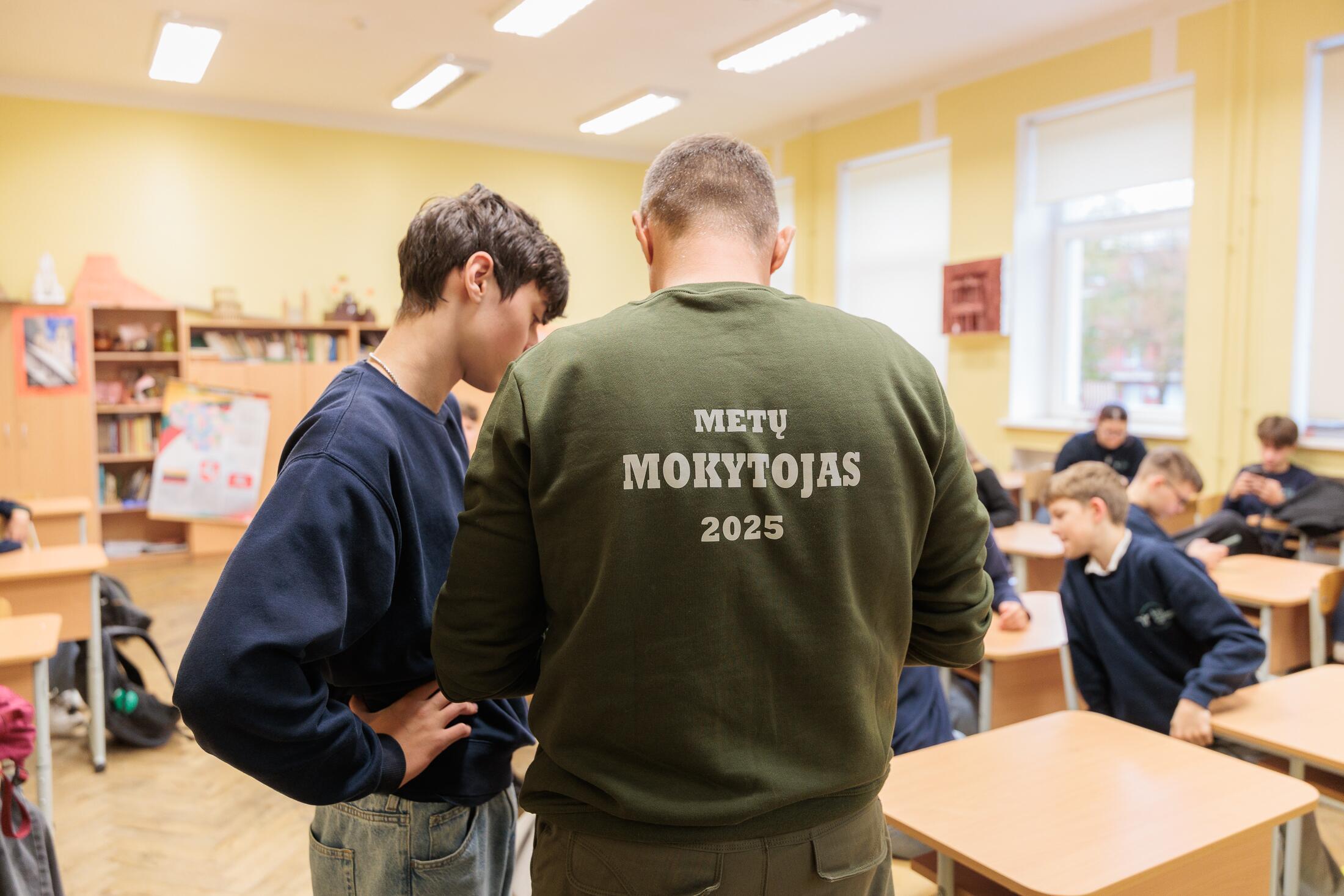  Faktas: be žodžių aišku, kas mokykloje yra geriausias.