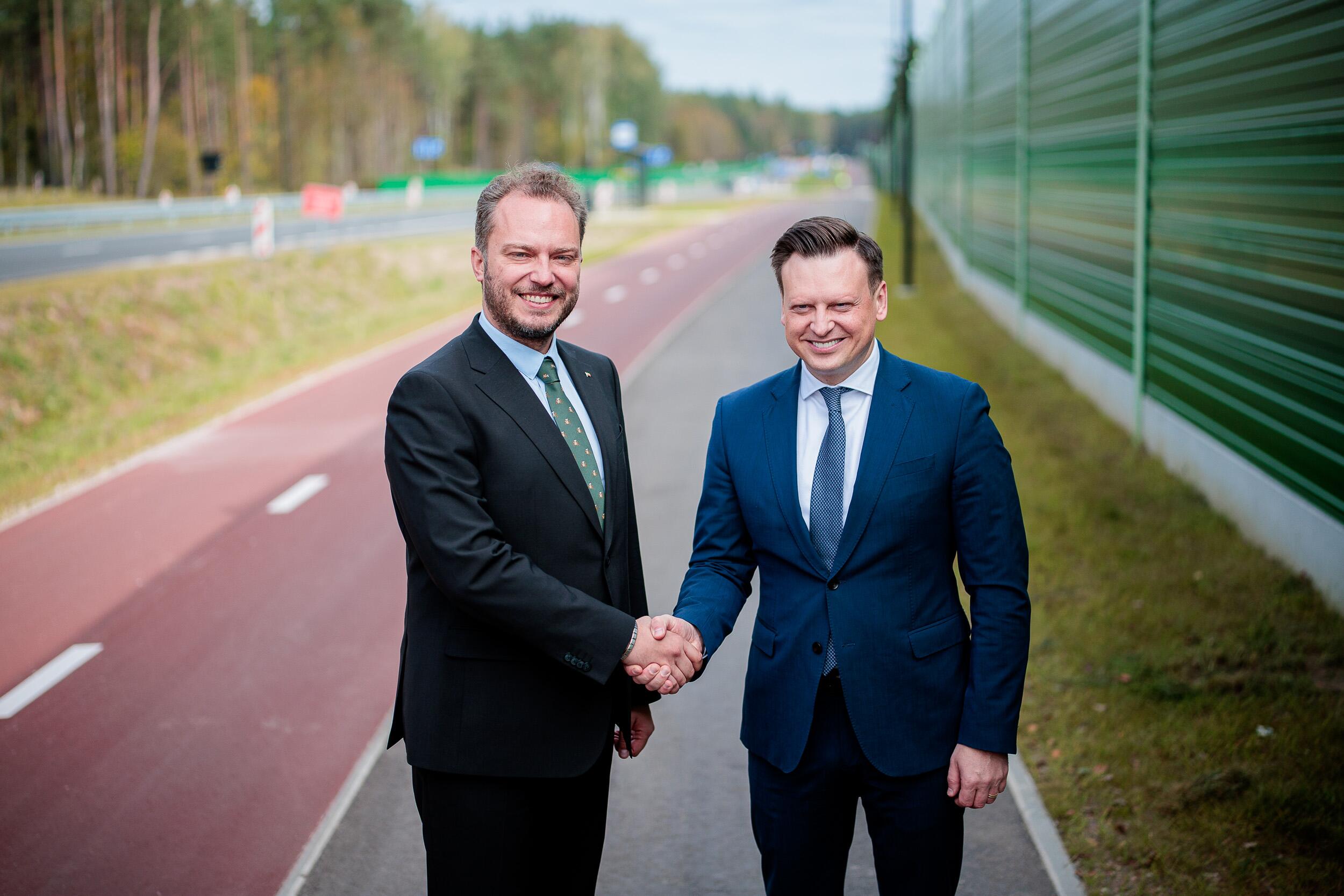 Juras Taminskas ar Valdas Benkunskas 