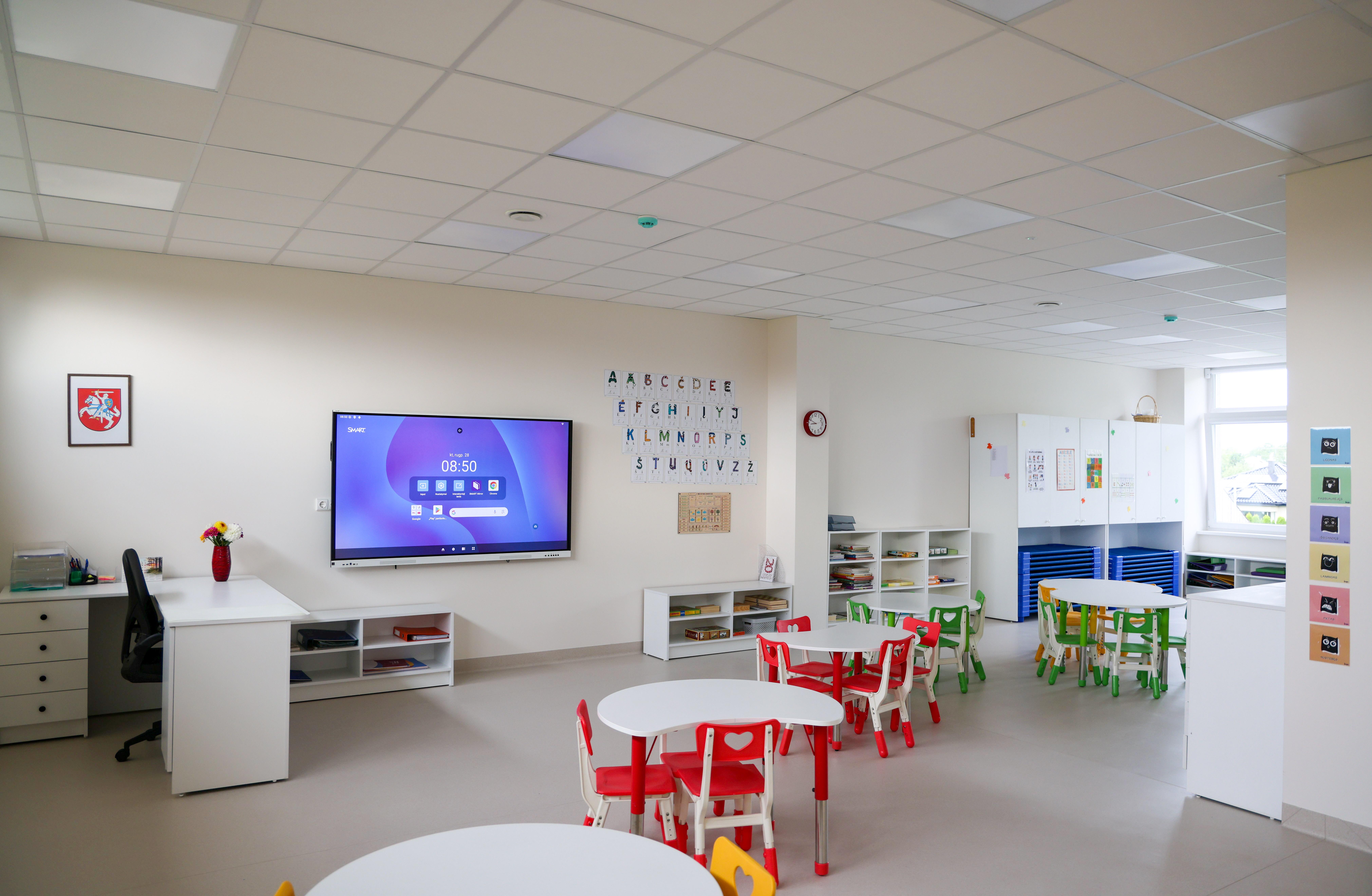 Pokyčiai: Šlienavos pagrindinės mokyklos darželio rekonstrukcija