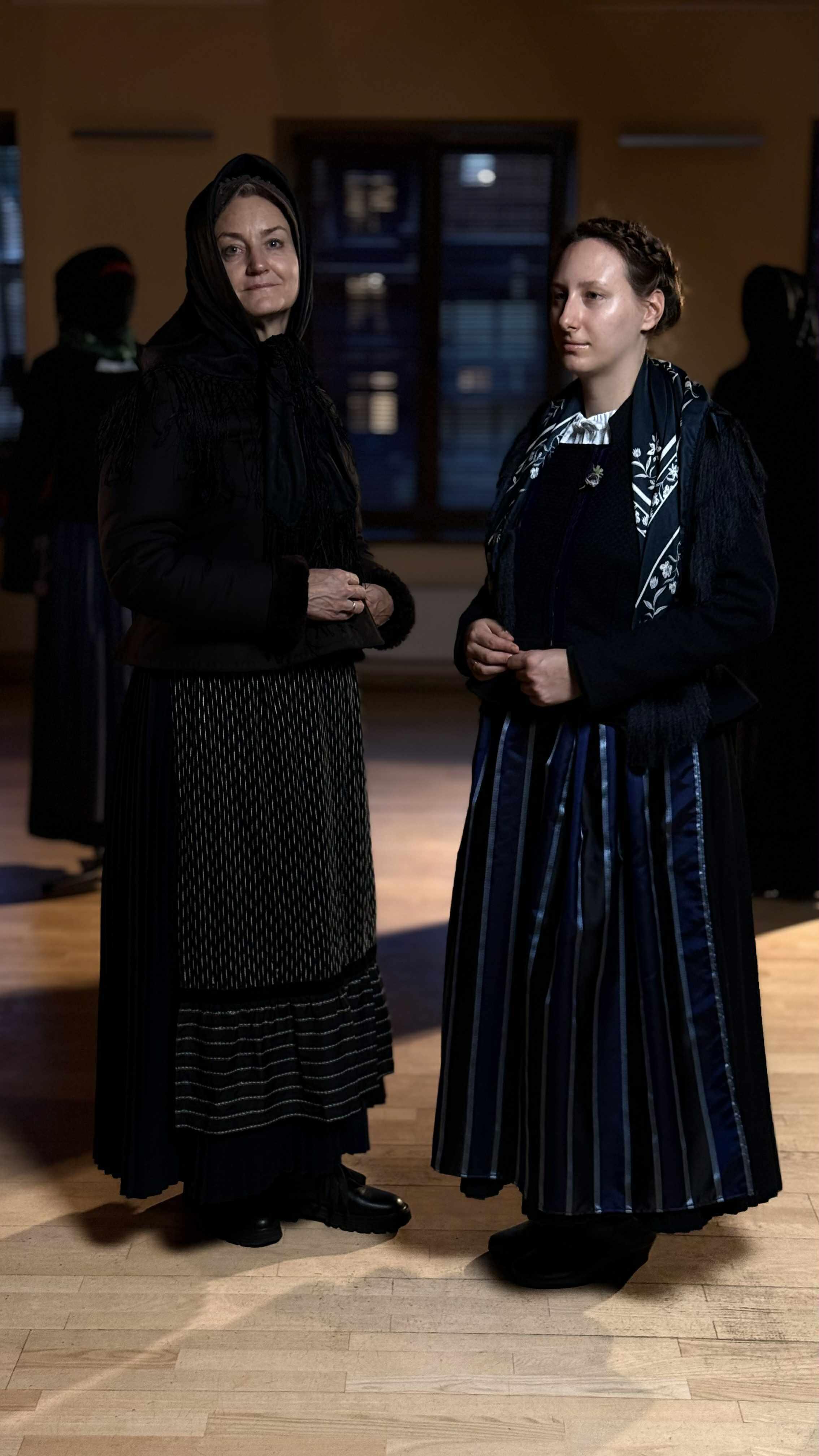 Įvykis: oficialaus pristatymo metu buvo galima iš arti pasigrožėti menininkės atkurtais XIX a. pab. Mažosios Lietuvos moterų rudens ir žiemos sezono viršutiniais drabužiais.