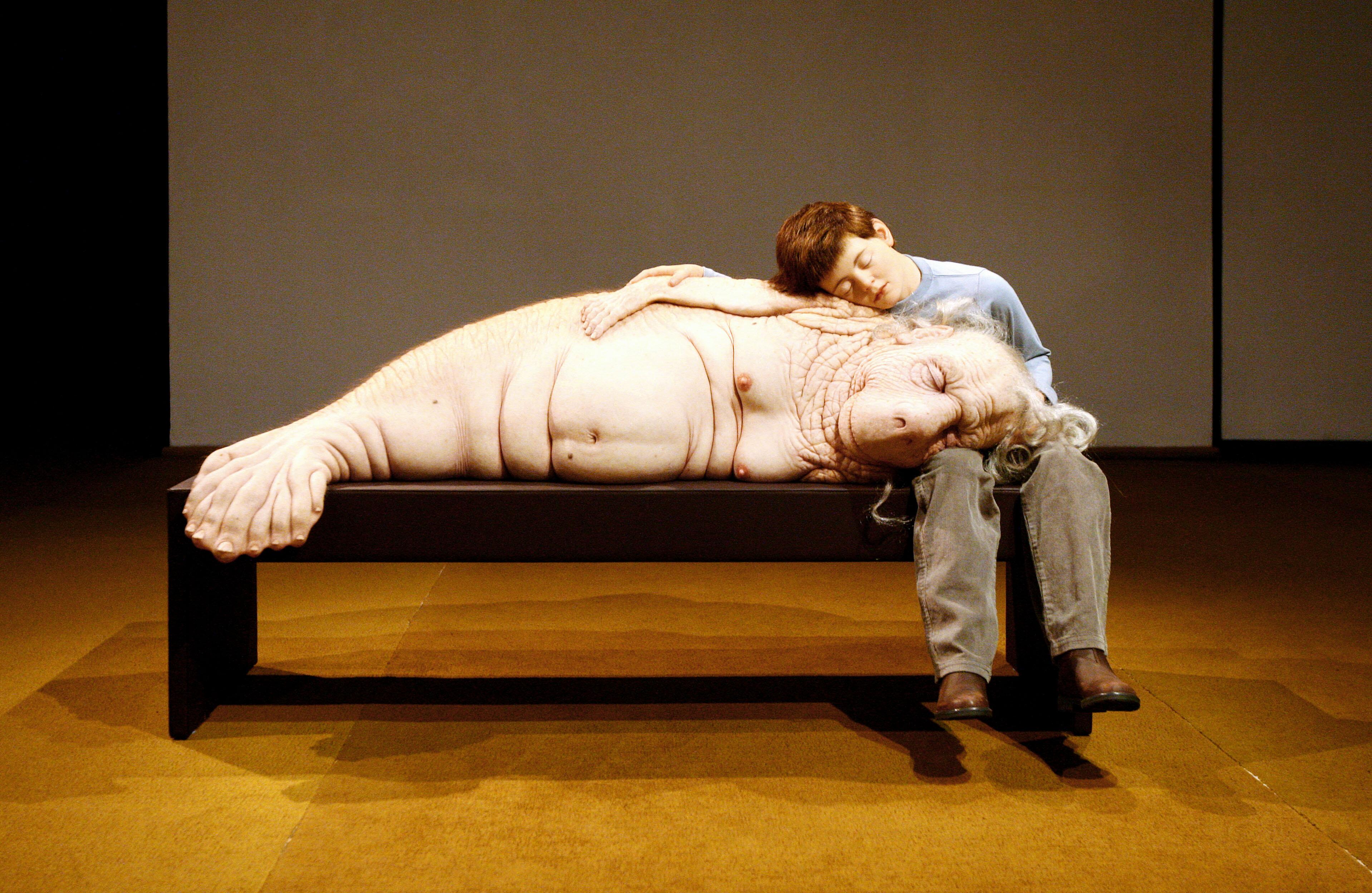 2013: tarp ryškiausių 9-osios bienalės projektų – australų menininkės Patricijos Piccinini objektai iš silikono, odos, plaukų, stiklo pluošto. Nuotraukoje – skulptūrinė kompozicija „Ilgai lauktas“.