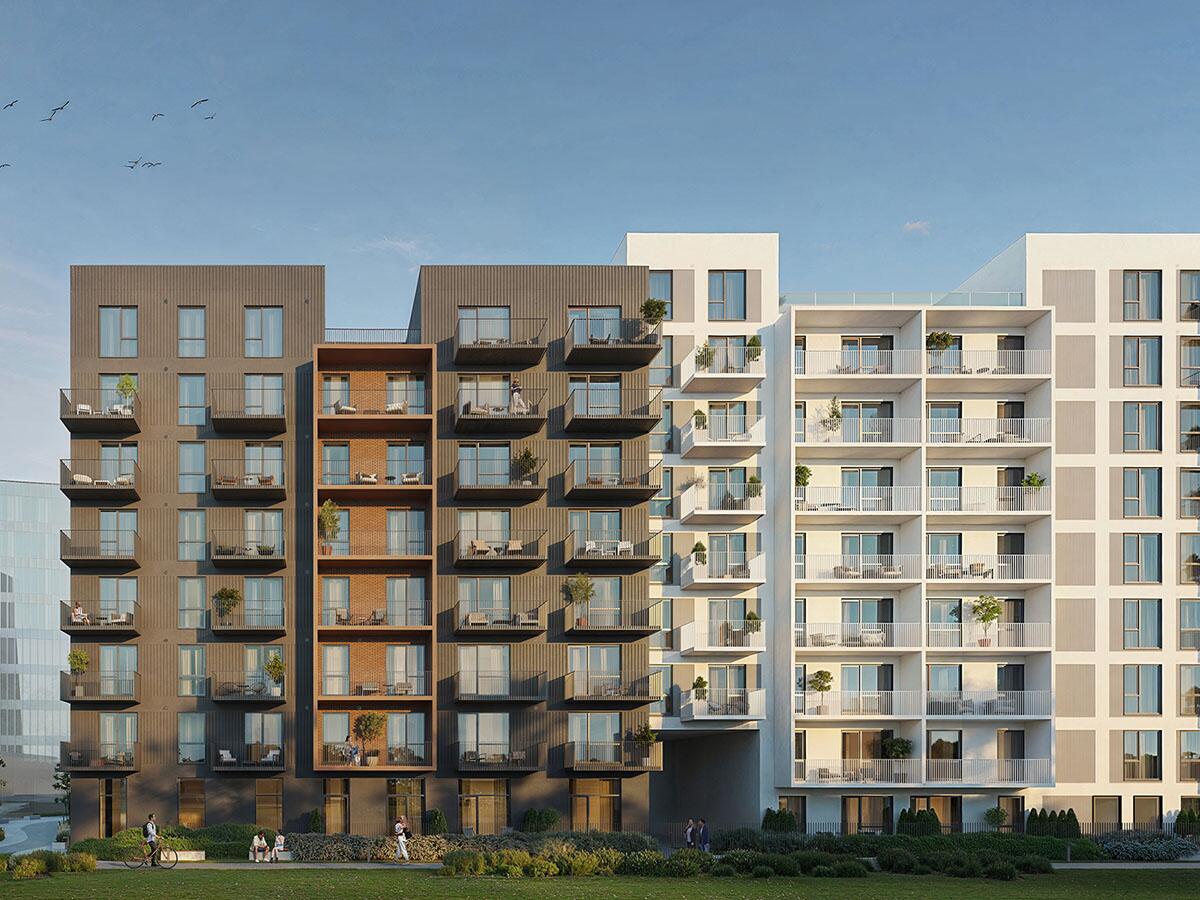 NT plėtros bendrovė „Citus“ Žirmūnuose, Kareivių g. 5, pradėjo trečiąjį projekto „CITUS Mūnai“ etapą. „CITUS Mūnai“ vizualizacija