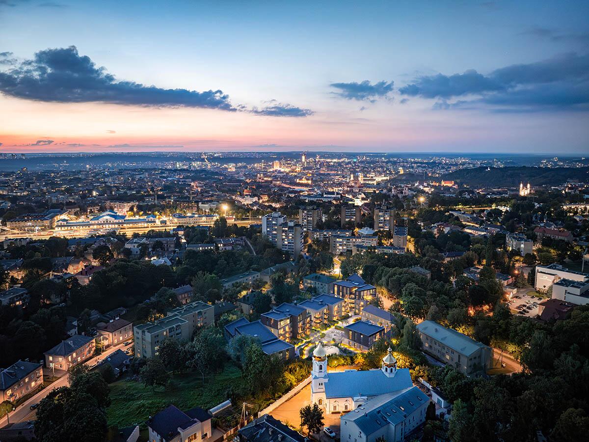 NT projekto „CITUS Tyzenhauz“ vizualizacija