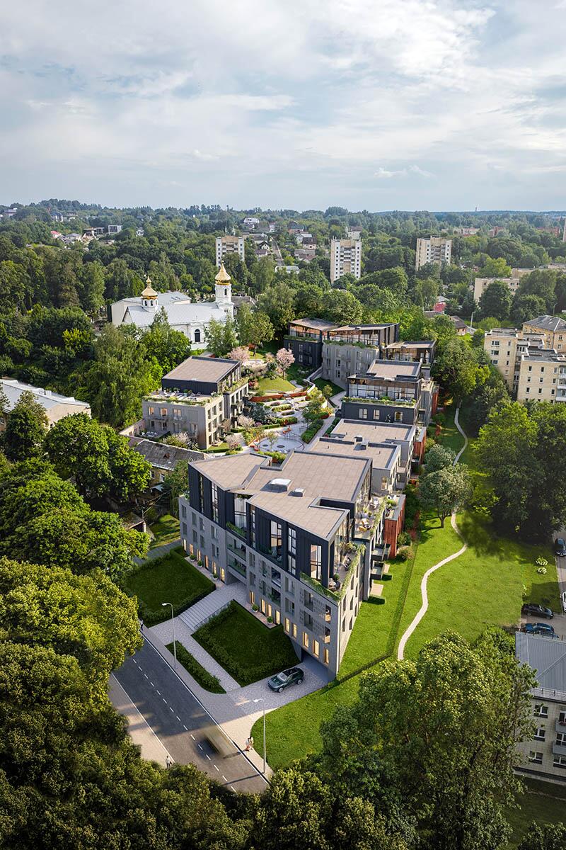 NT projekto „CITUS Tyzenhauz“ vizualizacija