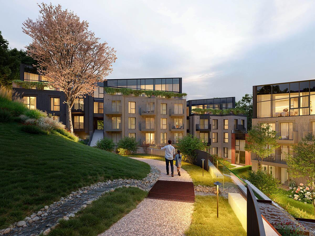 NT projekto „CITUS Tyzenhauz“ vizualizacija