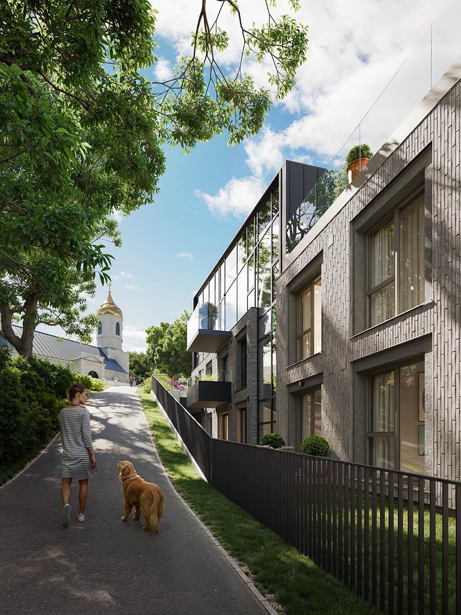 NT projekto „CITUS Tyzenhauz“ vizualizacija