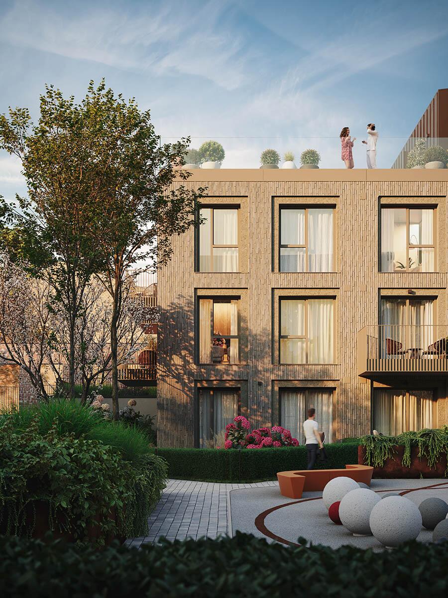 NT projekto „CITUS Tyzenhauz“ vizualizacija