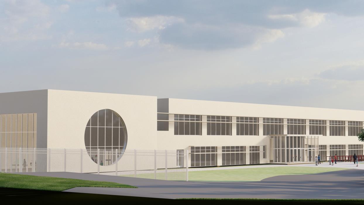 Domeikavos pradinės mokyklos vizualizacija 