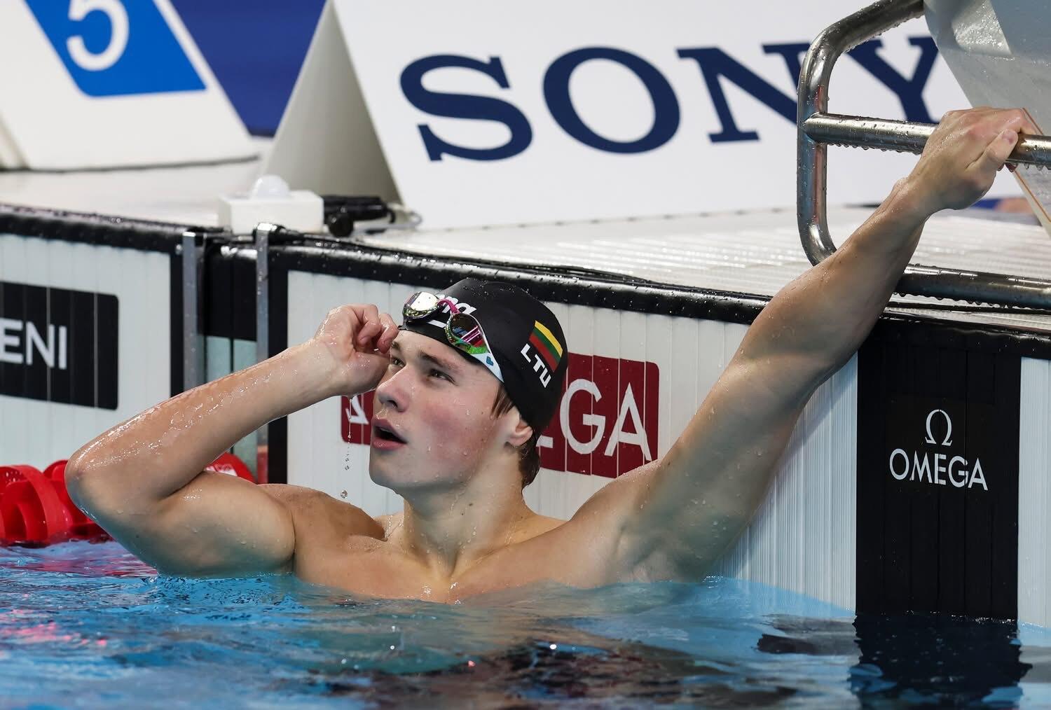  Požiūris: T. Juška nesureikšmina pasaulio jaunimo čempiono vardo – įdomybės esą prasideda, kai plauki su suaugusiaisiais.