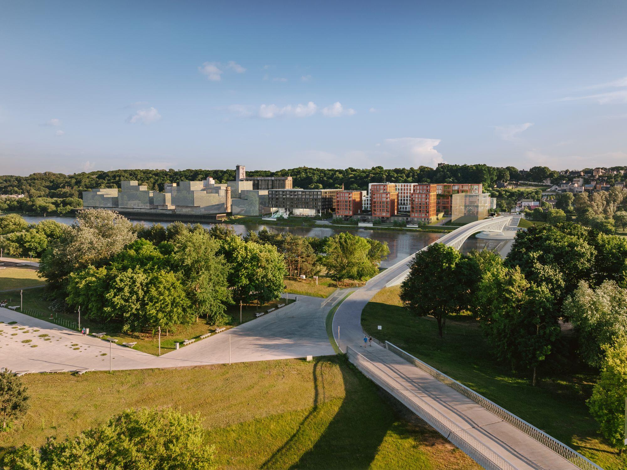 „Nemunaičių“ vizualizacija