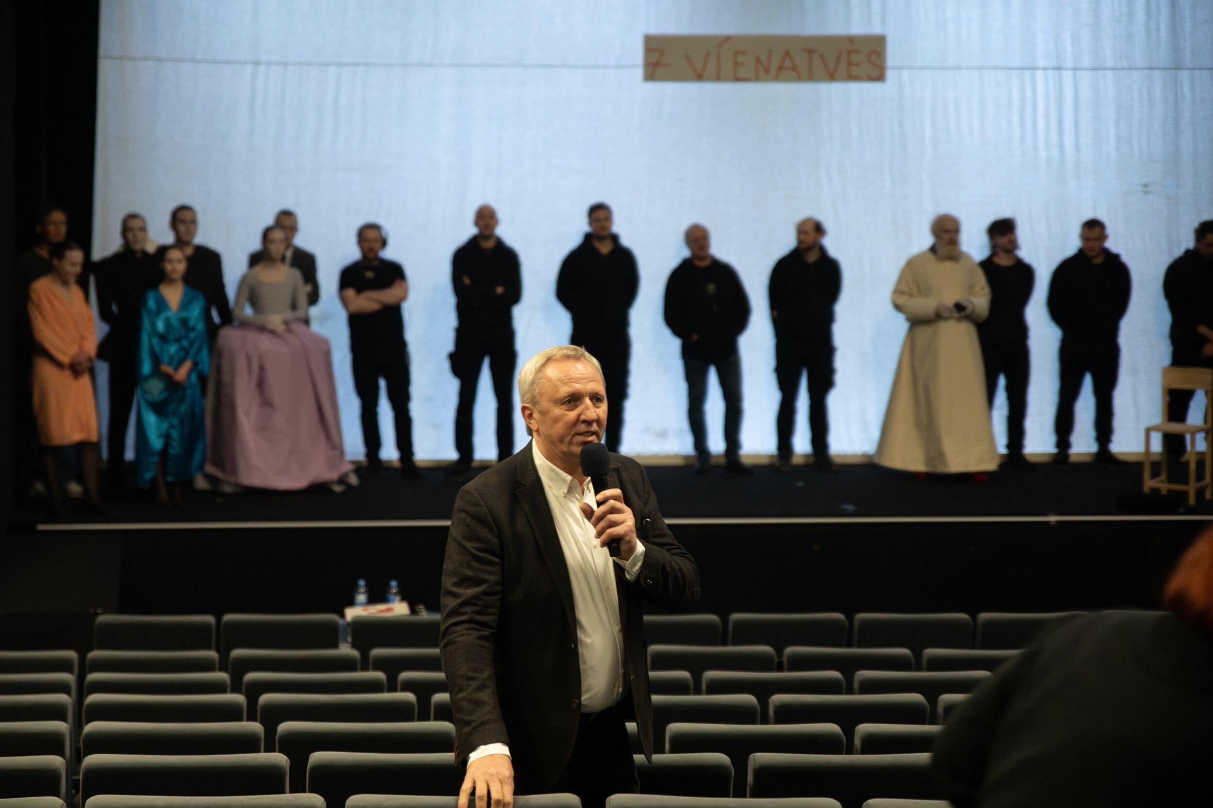 Pagarba: E. Stancikas patikino – R. Wilsono atminimui skirta premjera įvyks laikantis aukščiausių menininko standartų.