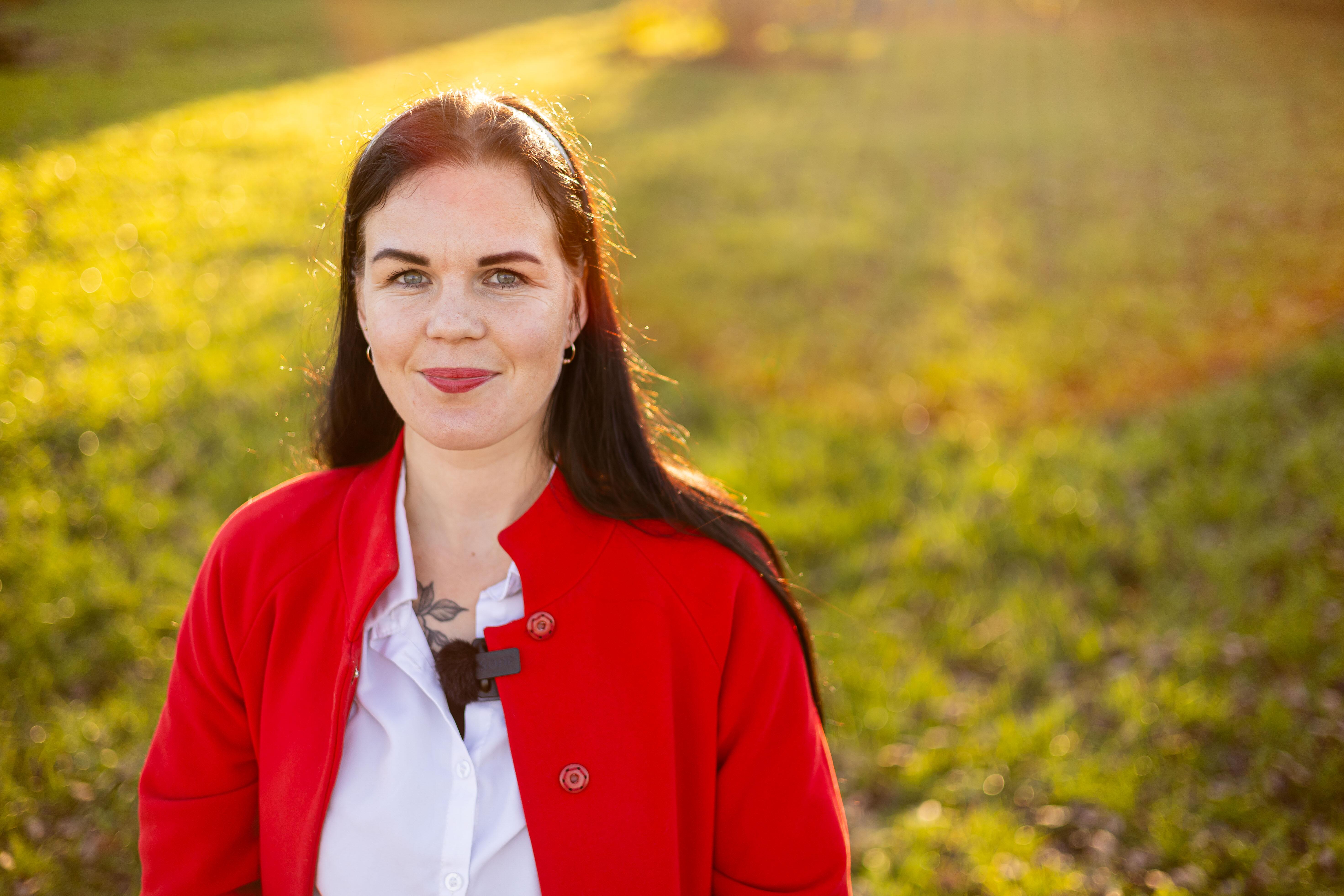 Lūšės bendruomenės pirmininkė Agnė Petreikienė.