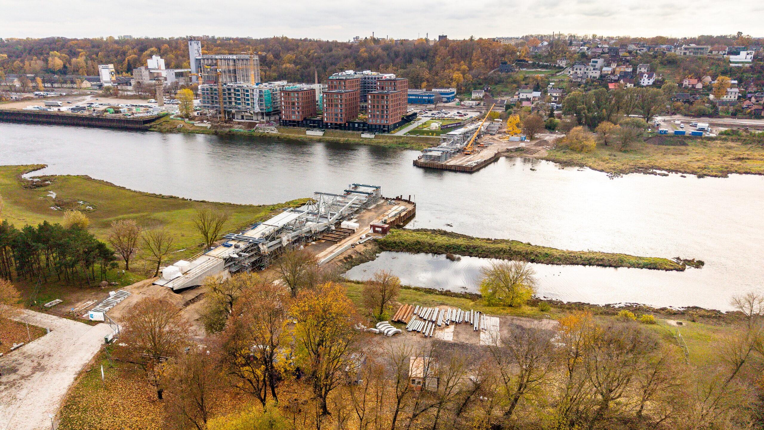 Jungtys: naujieji tiltai pagerins susisiekimą ir padidins būsto vertę.