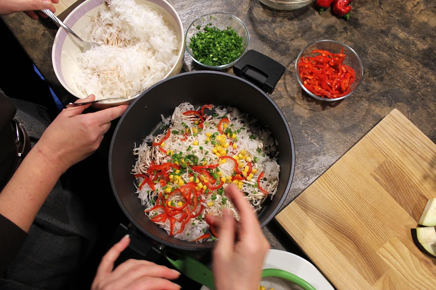 Įsidėmėkite: į puodus negali keliauti bet kas – tik geriausi produktai.