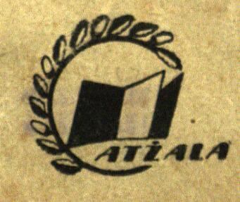 Laisvės al. 16 „Atžalos“ knygyno ženklas. 