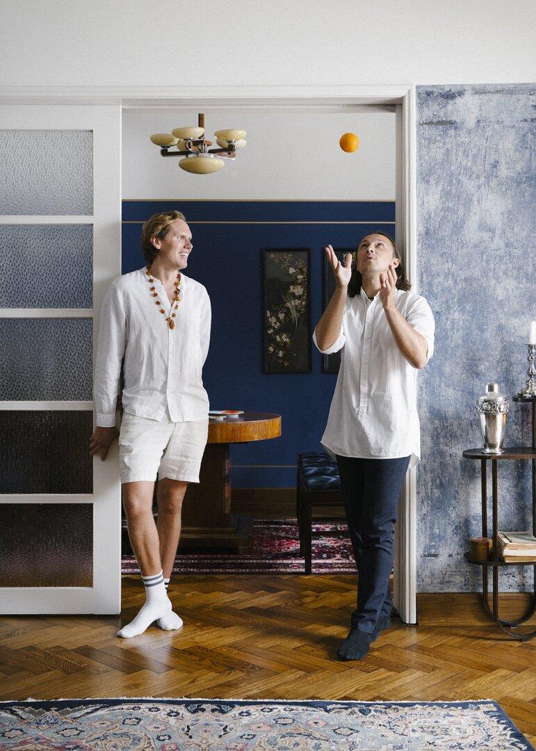 Petras Gaidamavičius ir Karolis Banys