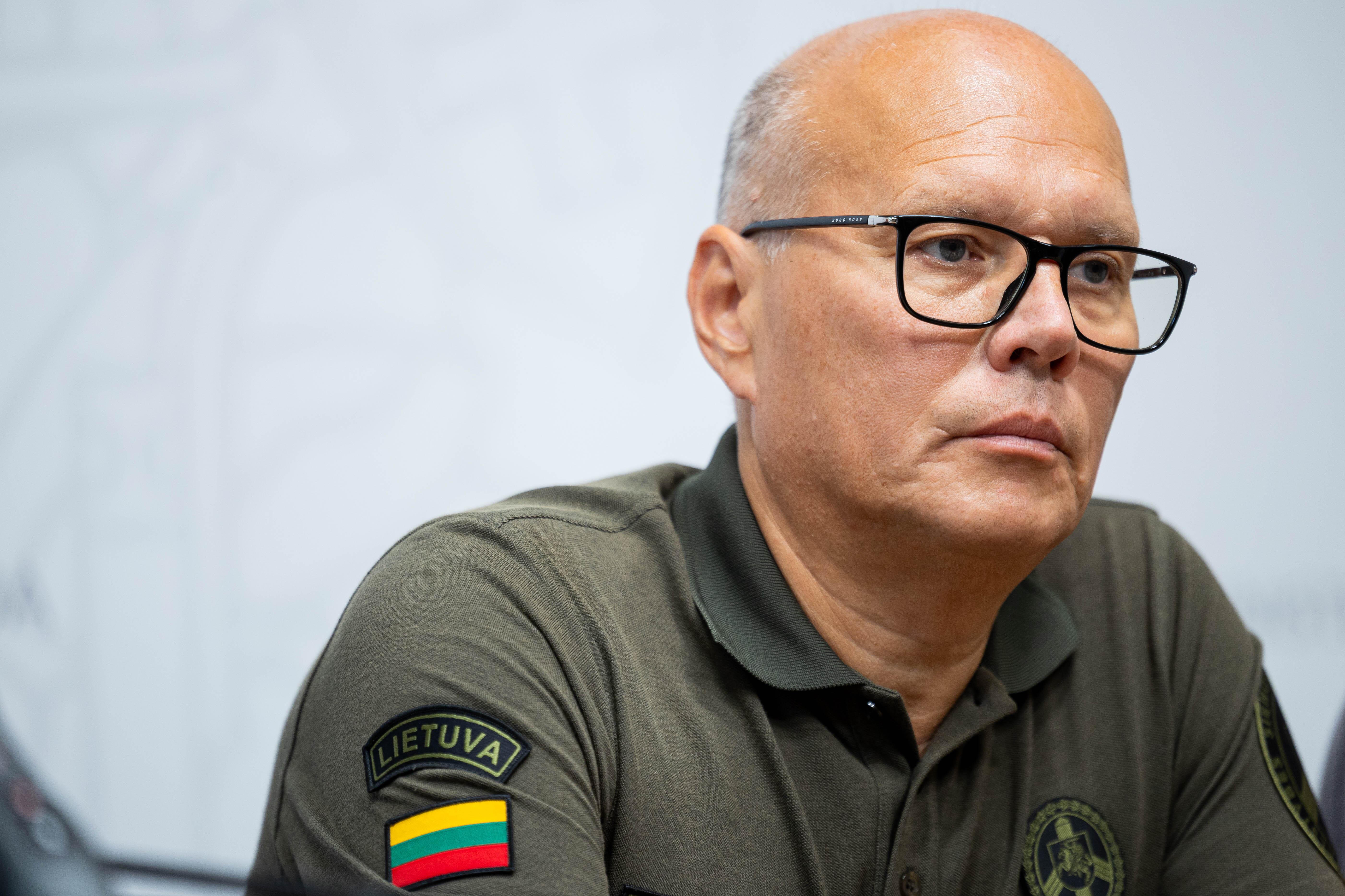 Sienos apsaugos tarnybos vadas Rustamas Liubajevas.