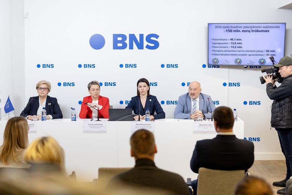 Spaudos konferencija: Leokadija Daujotaitė, Loreta Soščekienė, Ineta Kursevičienė, Rimantas Liepa