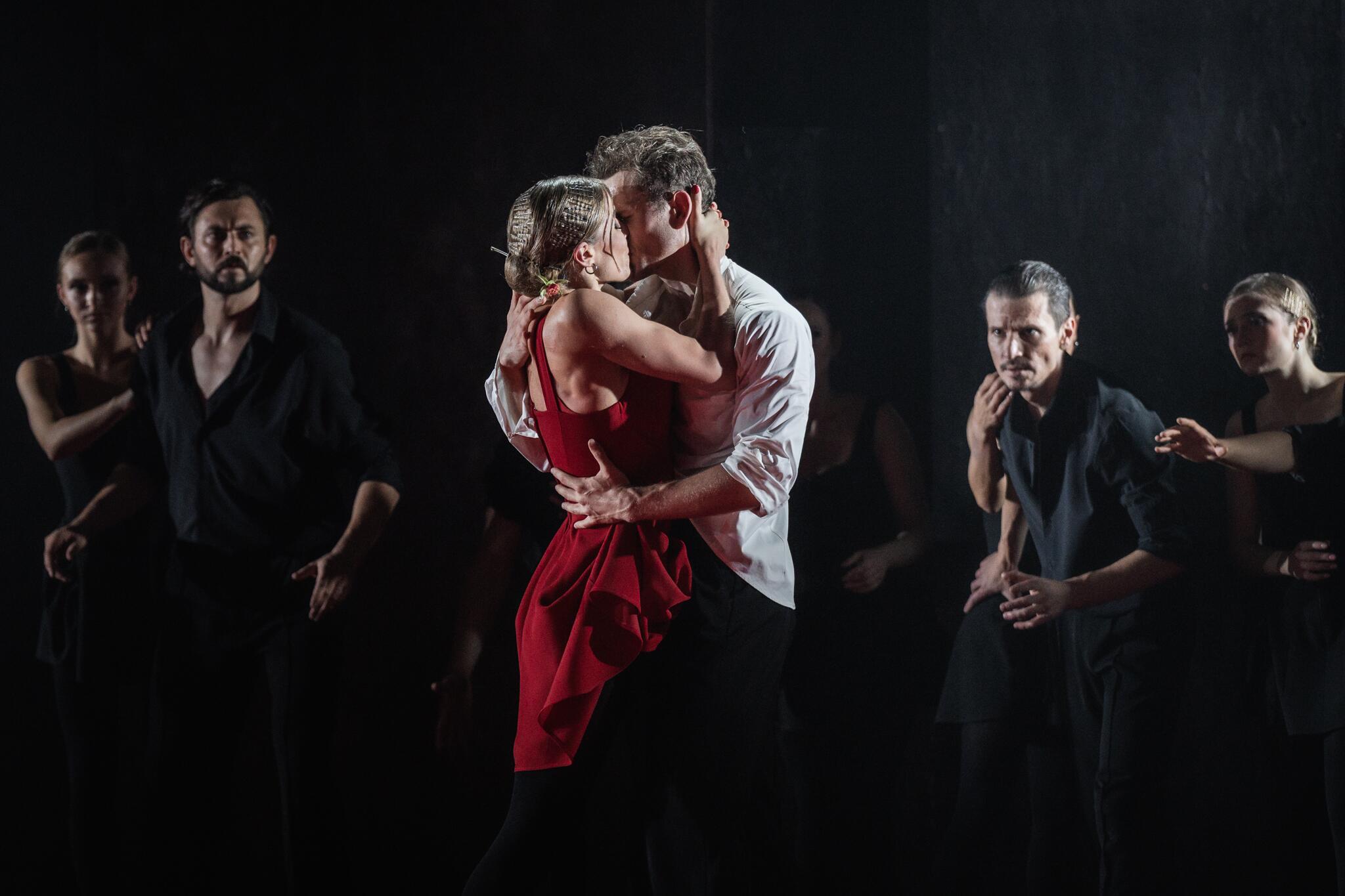 Jėga: „Aš nesiekiau būti meistriška balerina – siekiau būti įtaigi Karmen“, – sako S. Nosovaitė, talentingai perteikusi savo herojės gaivališką charakterį ir tragišką lemtį.