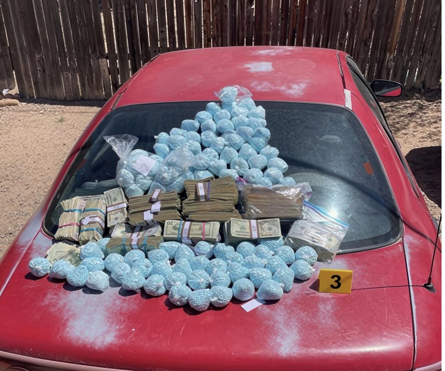 Operacija: 2025 m. pavasarį Amerikoje sulaikytas rekordinis fentanilio kiekis.