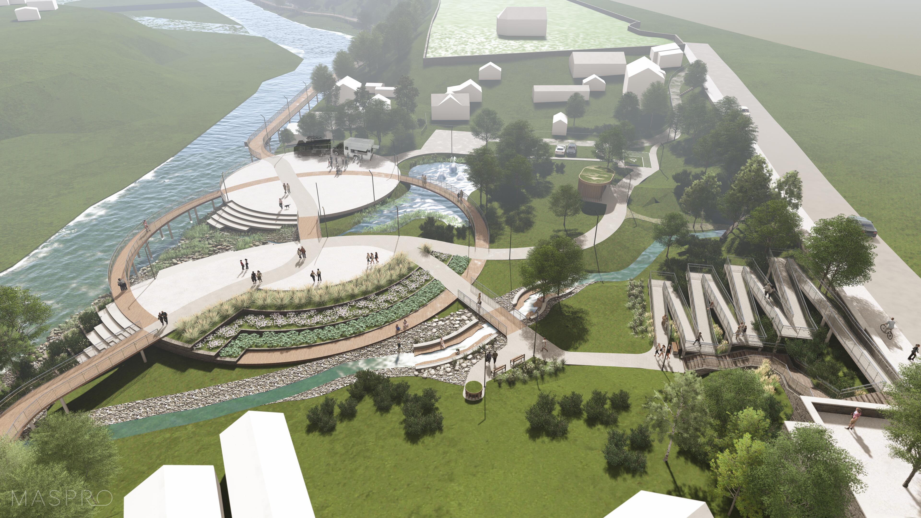 Akmenos upės pakrantė