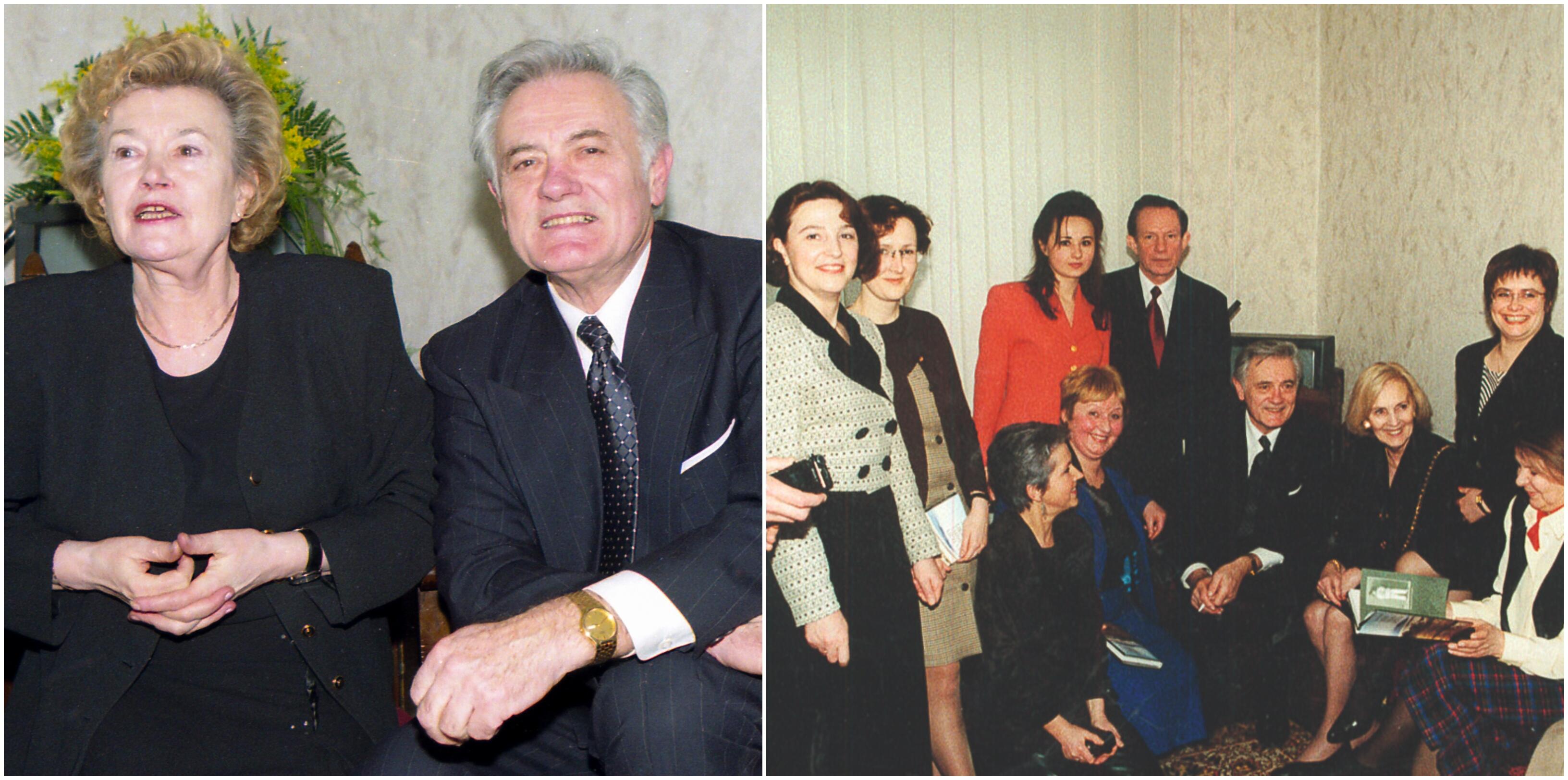 Garbė: dar JAV gyvenęs būsimas prezidentas Valdas Adamkus viešėdamas Kaune užsukdavo į „Kauno dieną“. Šiltus santykius su dienraščiu Jo Ekscelencija palaikė prezidentavimo metais ir vėliau.