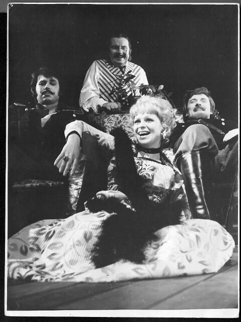 Gražina Balandytė spektaklyje „Paskutinieji“, 1978 m.