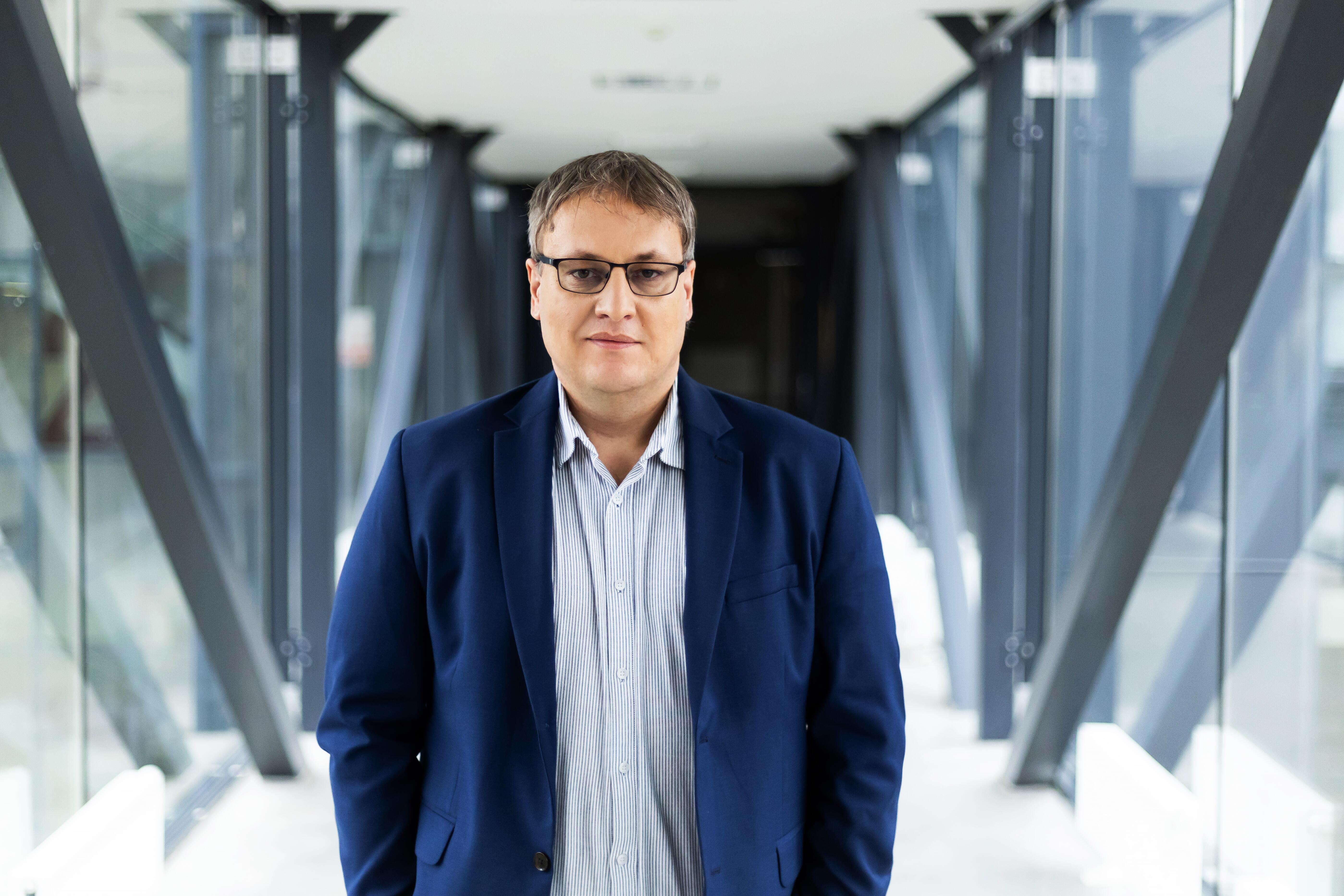 Kauno kolegijos Menų ir ugdymo fakulteto dekanas Albertas Juodeika.