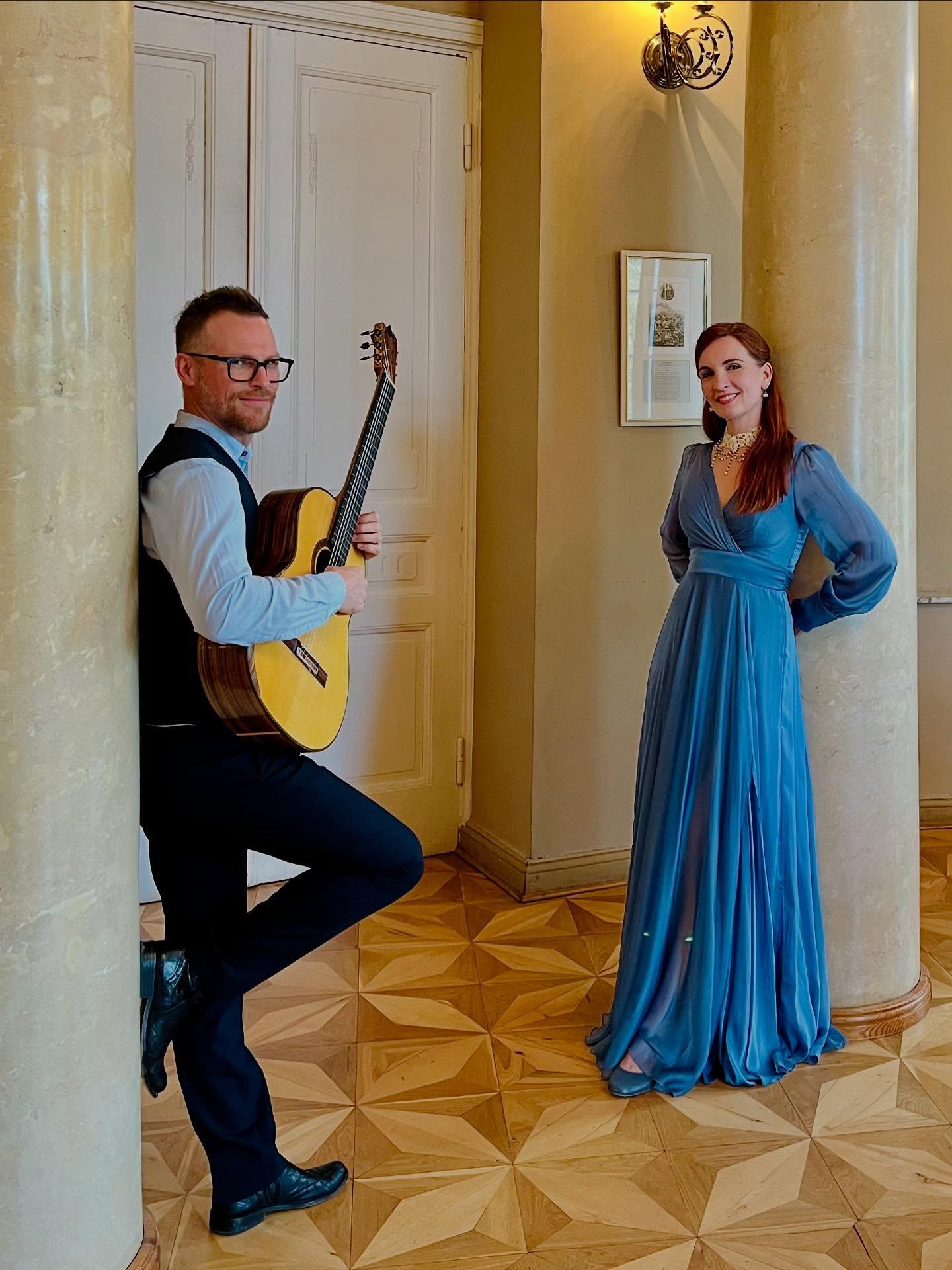 Renata Dubinskaitė ir Chris Ruebens. Koncertas Baisogaloje