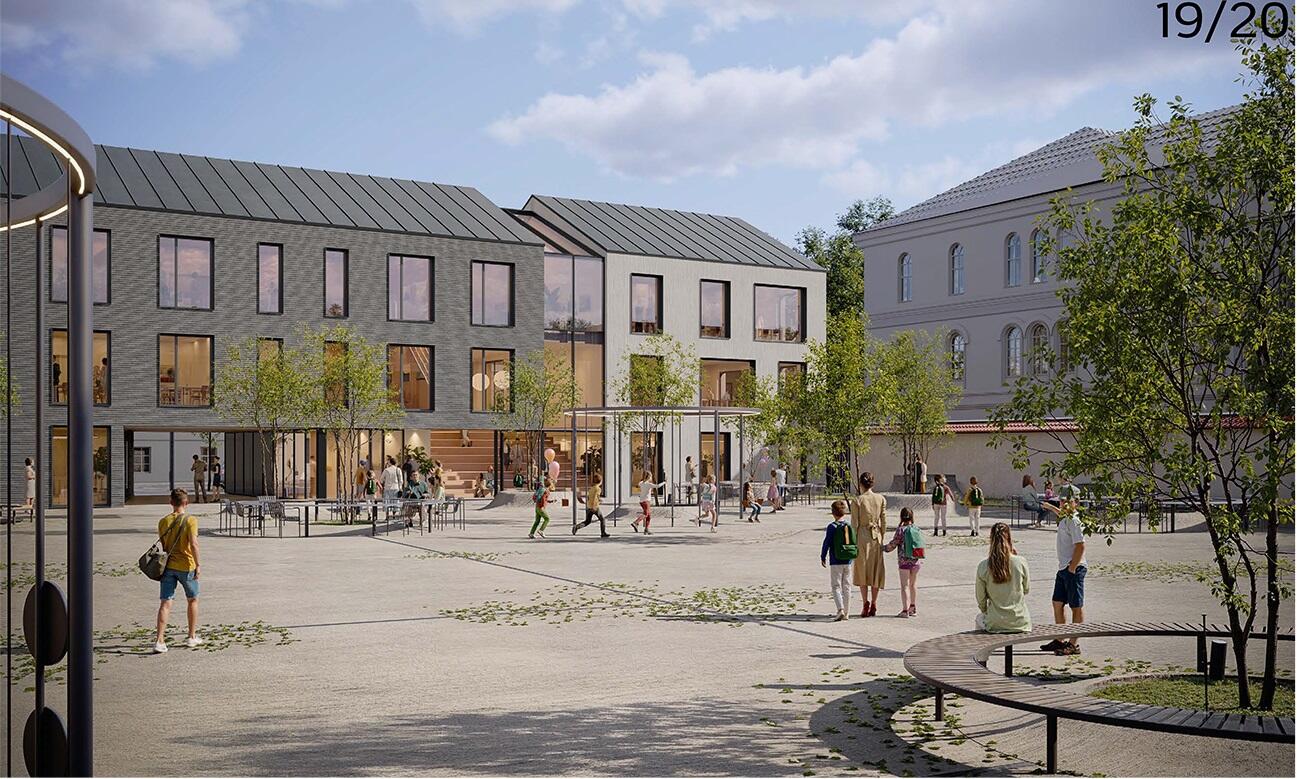 Erdvės: naujų pastatų atsiras ties Šv. Gertrūdos ir Birštono gatvėmis, o viduryje bus palikta aikštė.
